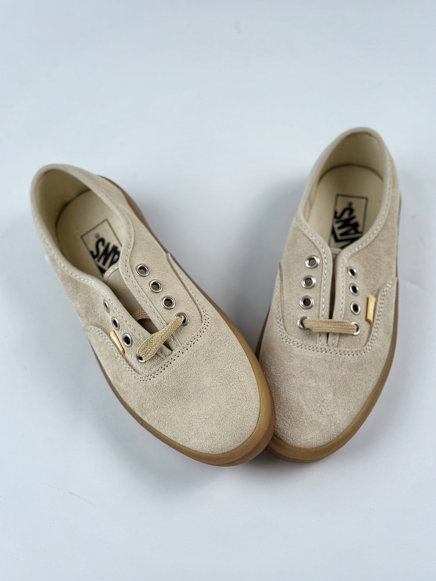 150 Vans Premium Authentic 麂皮复古半透明包边男女休闲鞋低帮板鞋