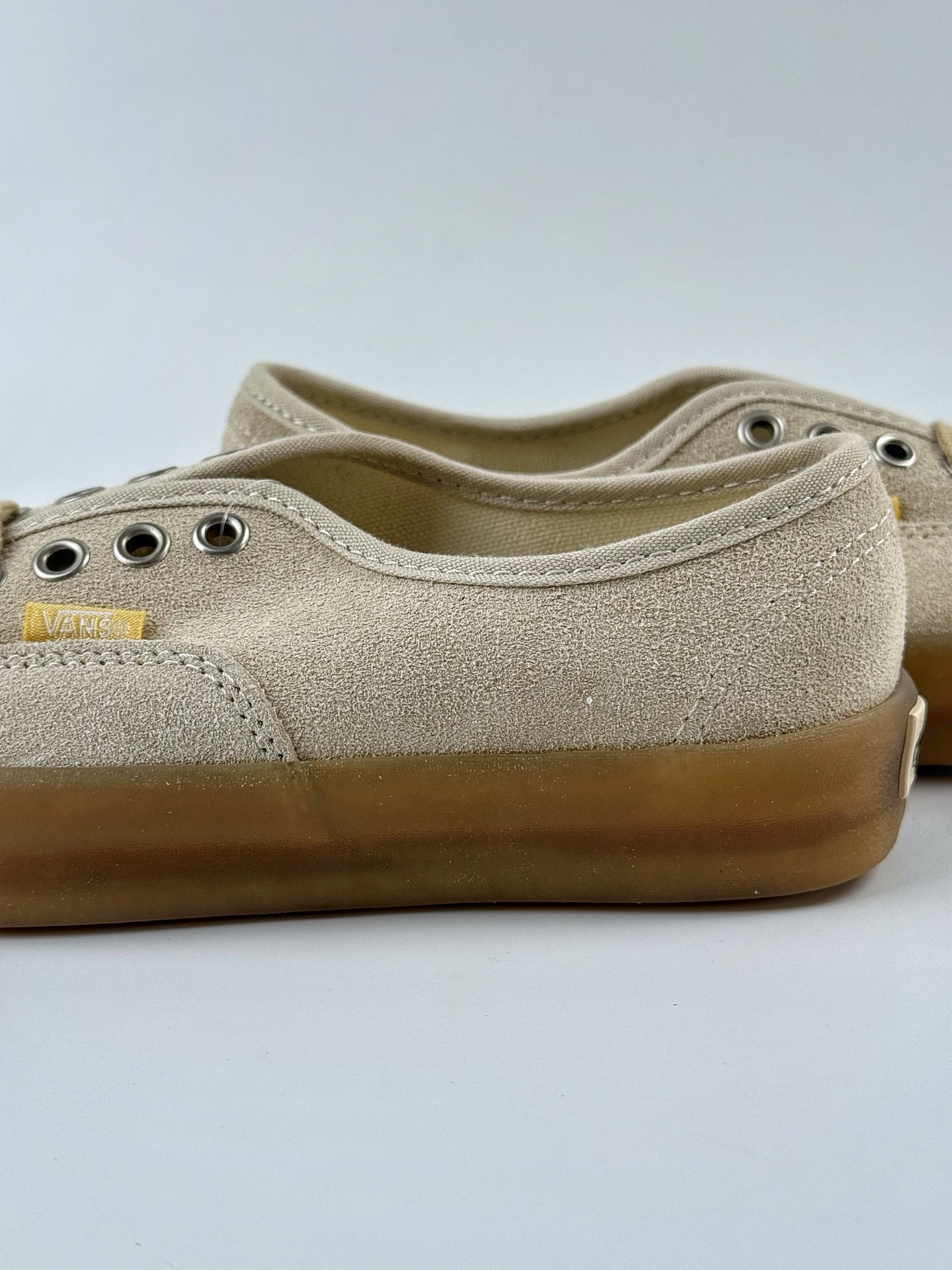 150 Vans Premium Authentic 麂皮复古半透明包边男女休闲鞋低帮板鞋