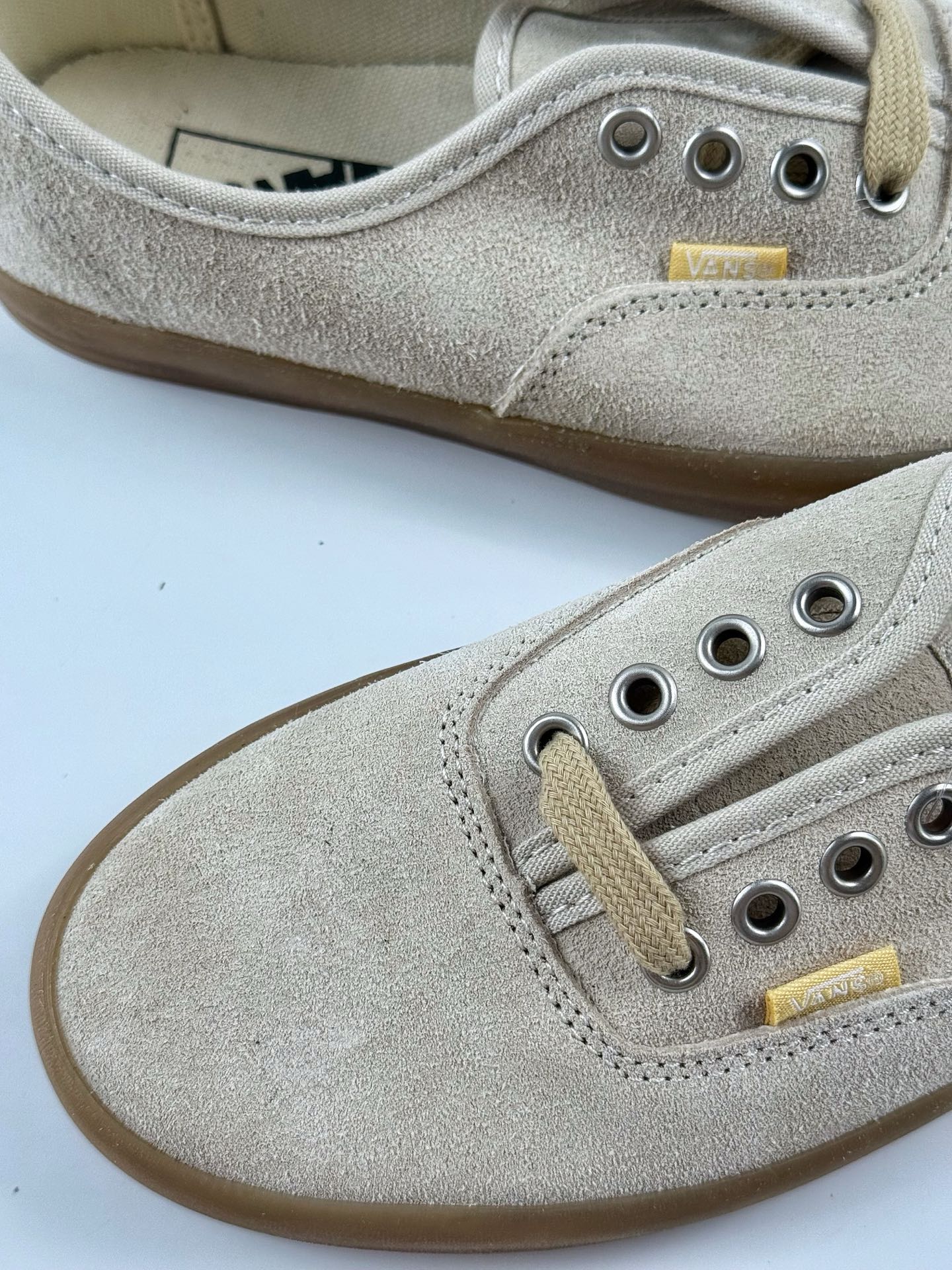 150 Vans Premium Authentic 麂皮复古半透明包边男女休闲鞋低帮板鞋