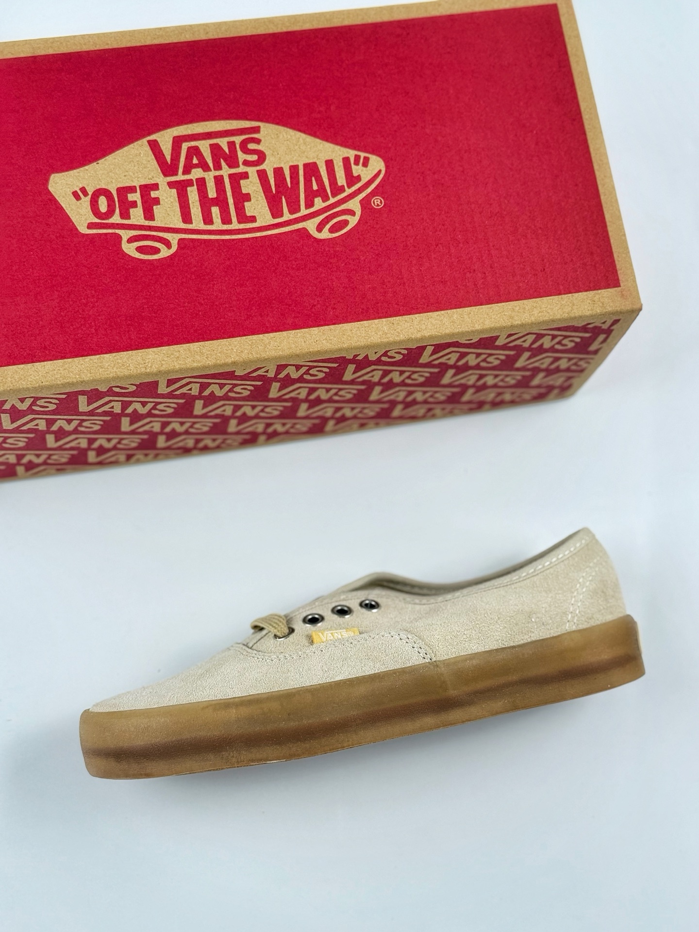 150 Vans Premium Authentic 麂皮复古半透明包边男女休闲鞋低帮板鞋