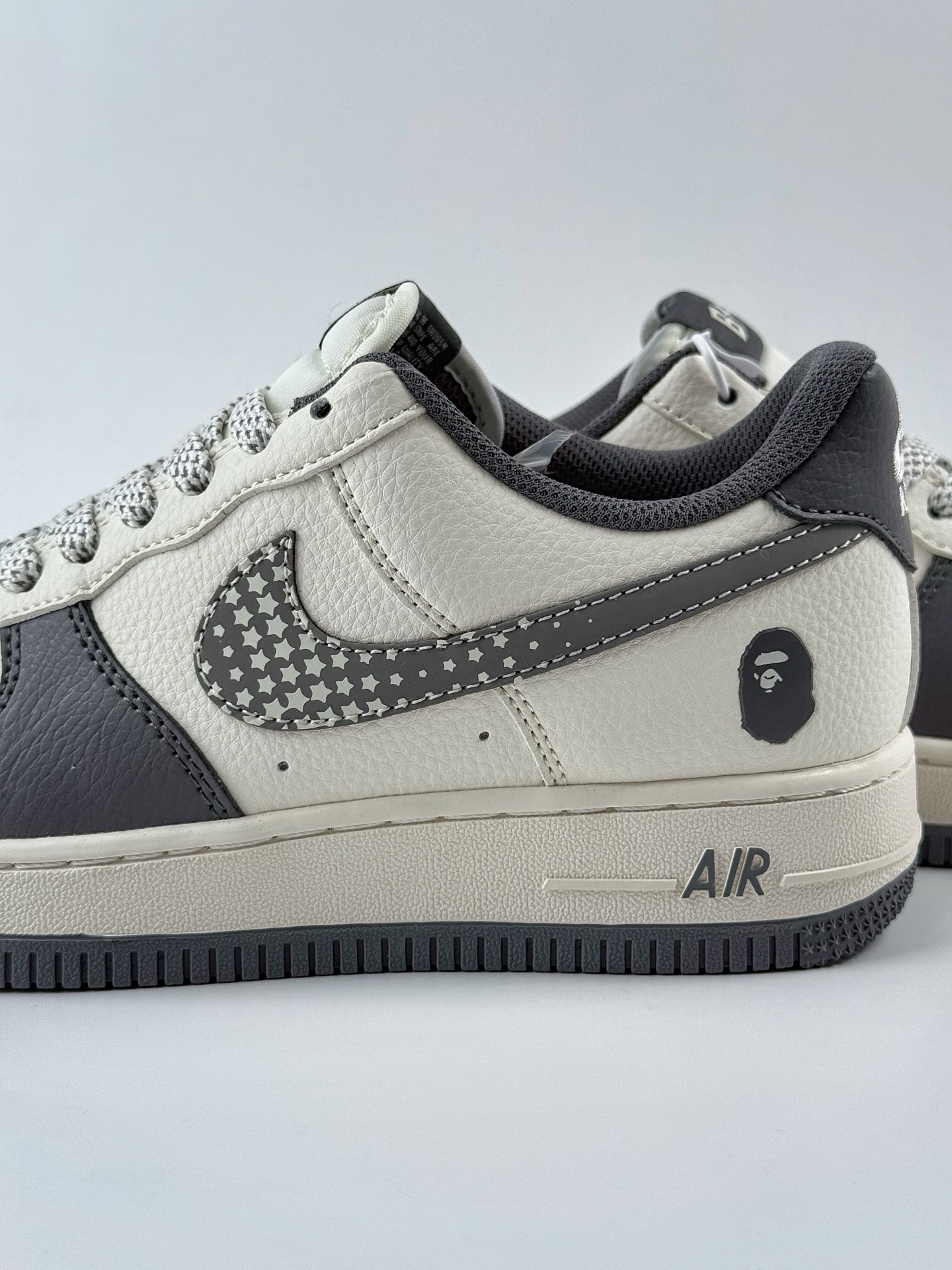 260 Nike Air Force 1 Low 07 x BAPE 白灰满天星 XS1958-570