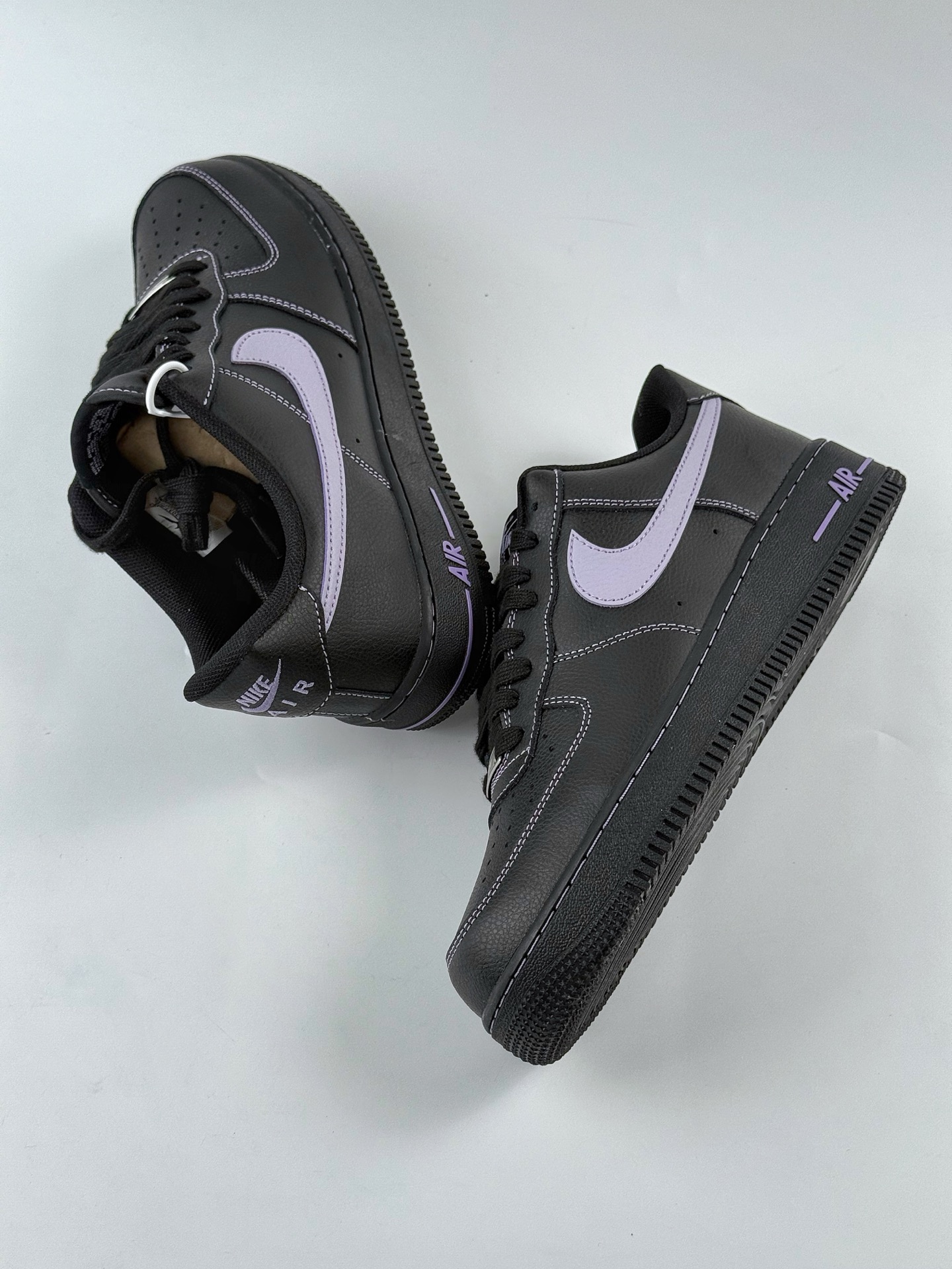 200 Nike Air Force 1 Low 07 黑紫 HQ2037-001