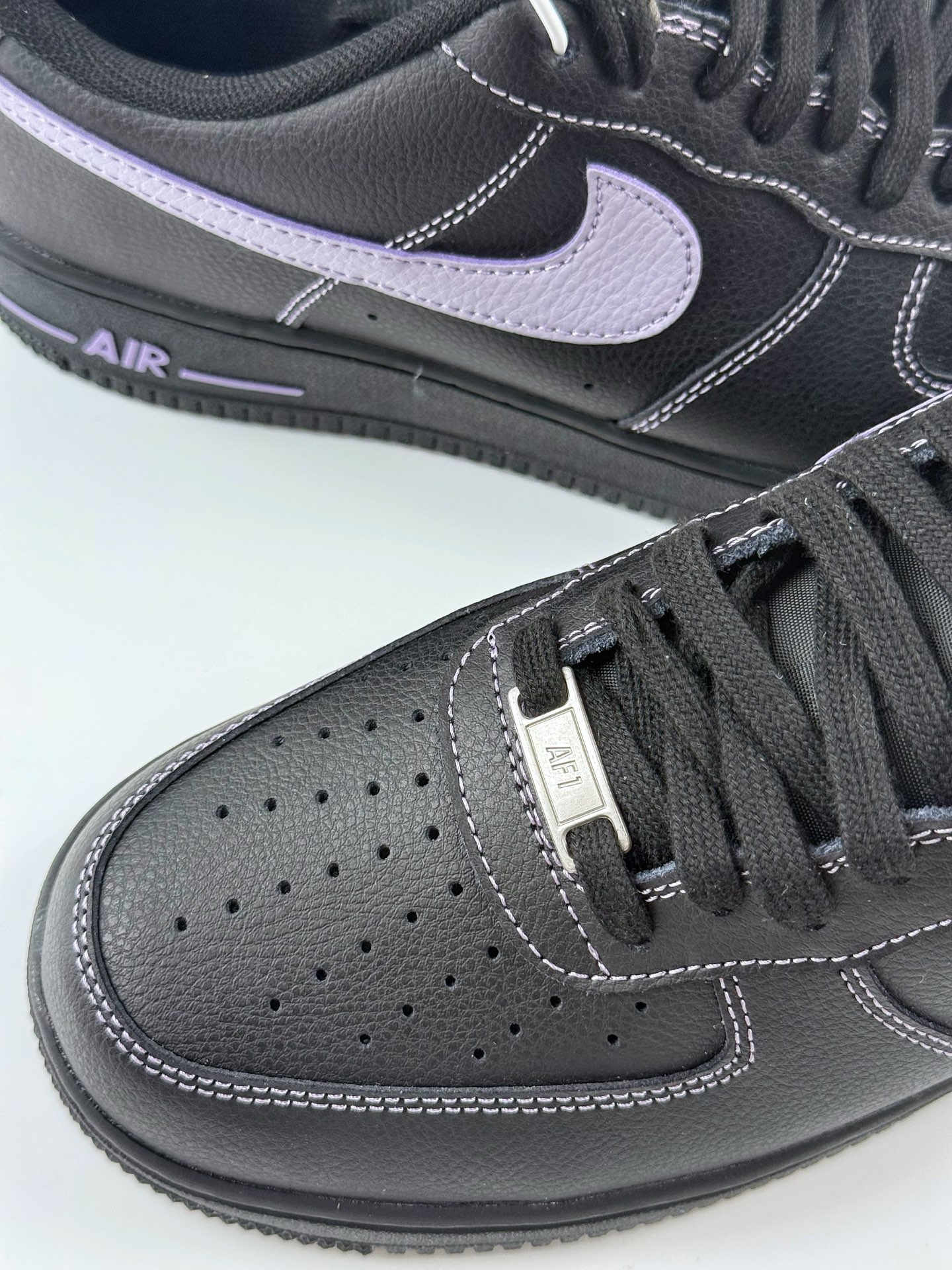 200 Nike Air Force 1 Low 07 黑紫 HQ2037-001