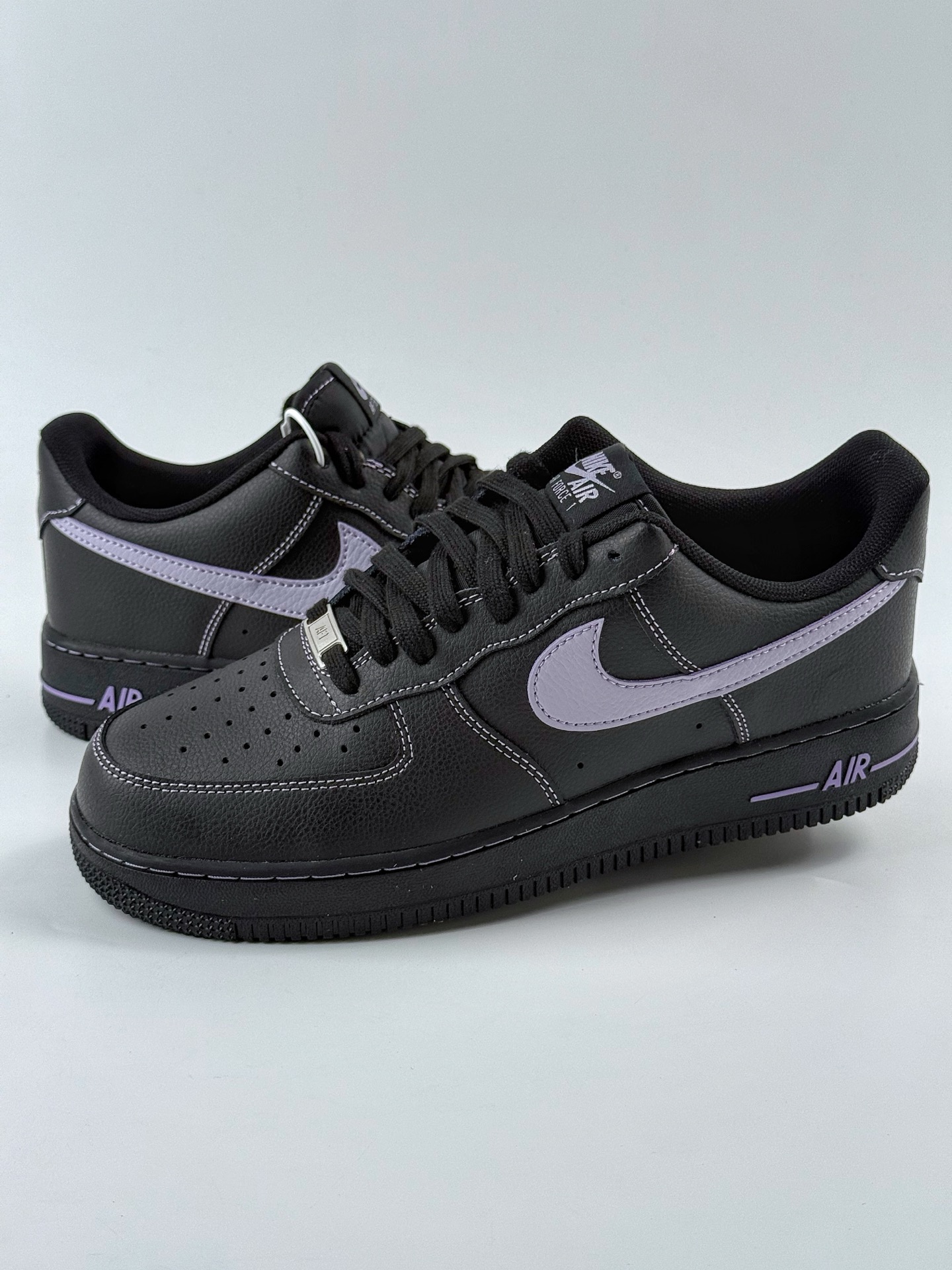 200 Nike Air Force 1 Low 07 黑紫 HQ2037-001