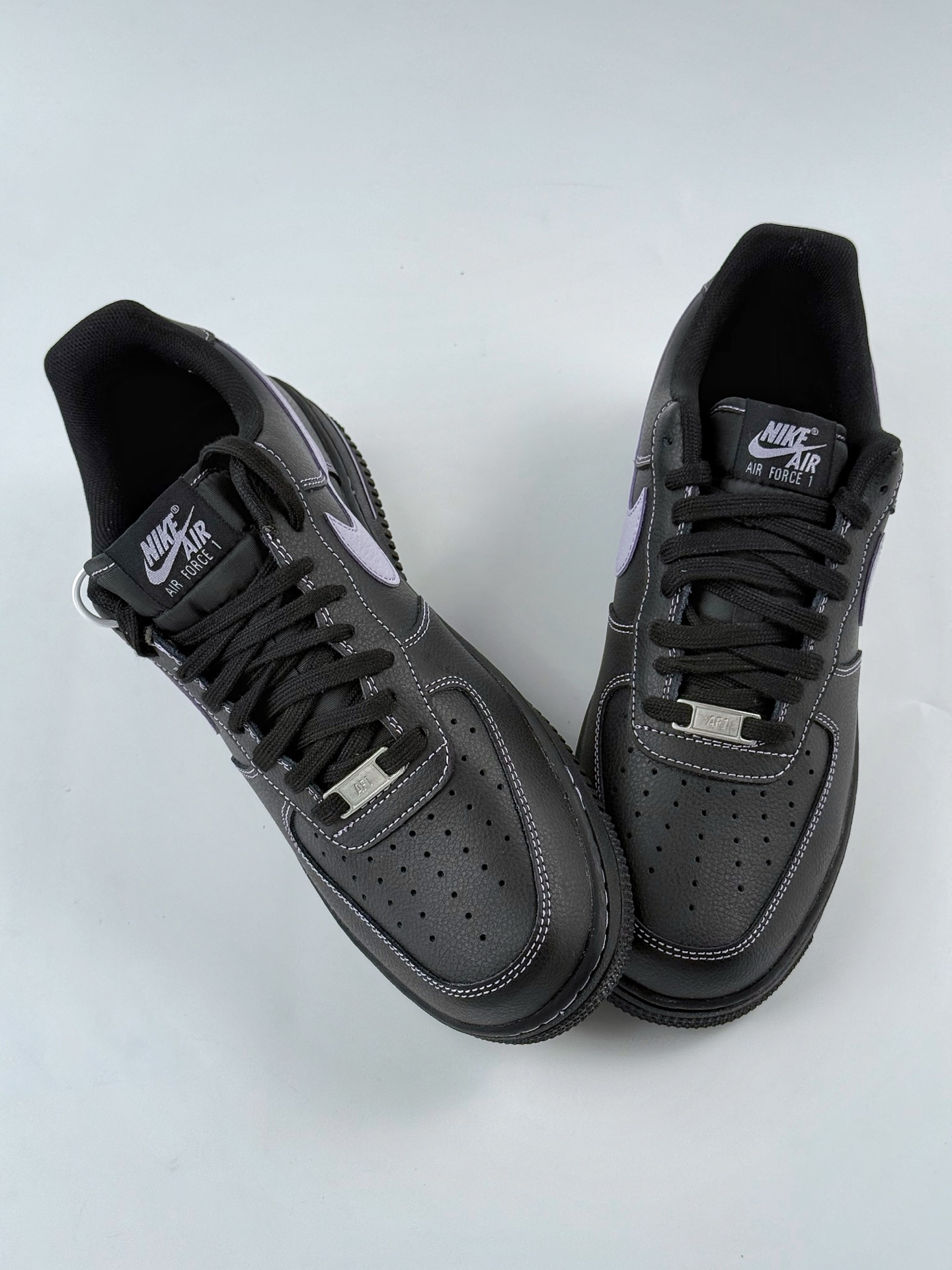 200 Nike Air Force 1 Low 07 黑紫 HQ2037-001