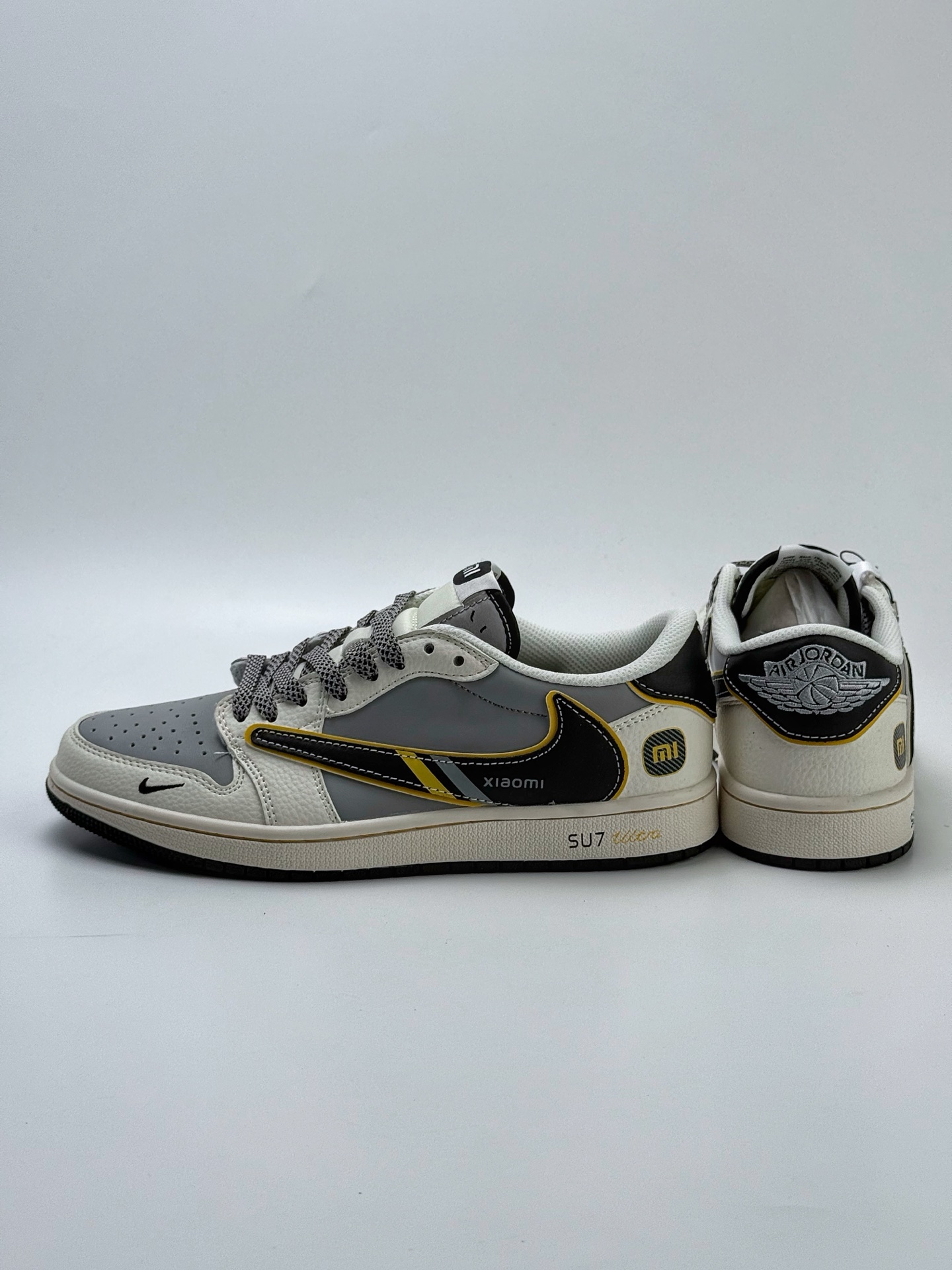 280 Travis Scott x Nike Air Jordan 1 Low SU7 Ultra Air Jordan 1 Low 反转白灰黄小钩满天星倒钩 XX3168-162