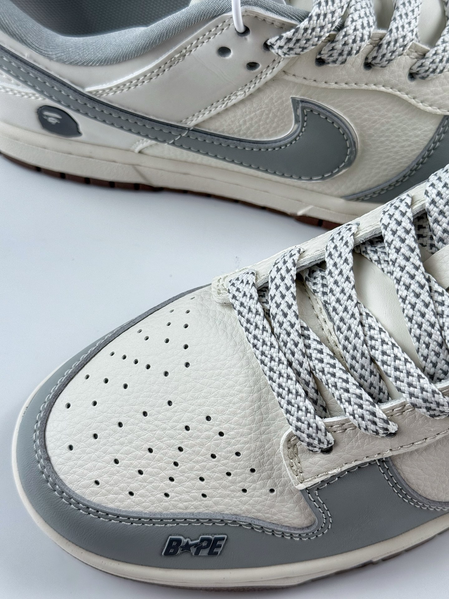 280 Nike SB Dunk Low x BAPE 灰白满天星 JJ2508-558