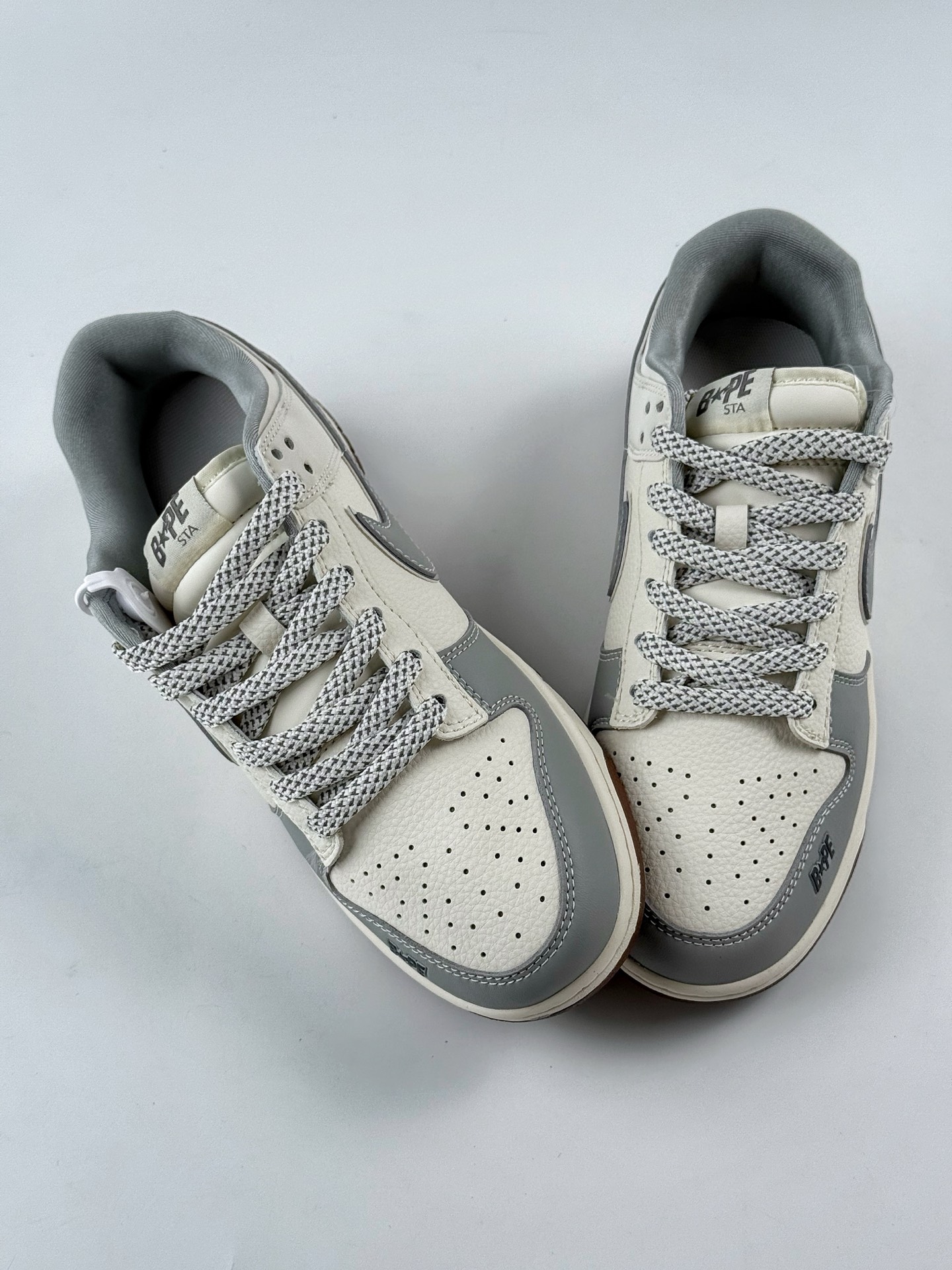 280 Nike SB Dunk Low x BAPE 灰白满天星 JJ2508-558