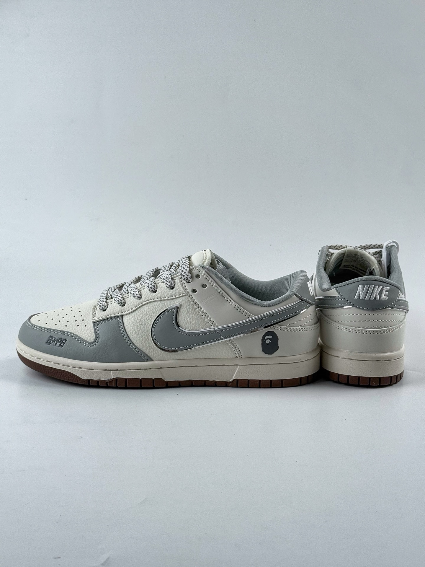 280 Nike SB Dunk Low x BAPE 灰白满天星 JJ2508-558