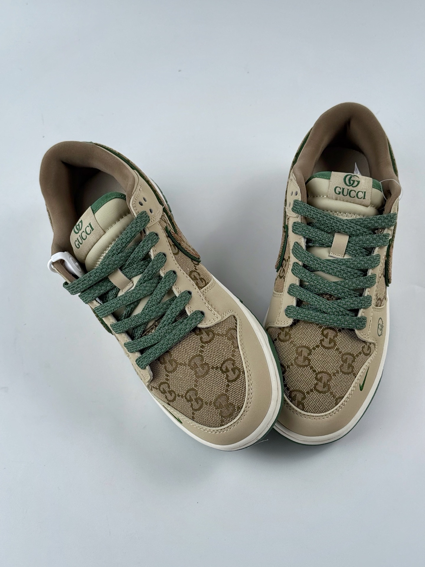 240 Nike SB Dunk Low x GUCCI 棕绿小钩 XD1588-208
