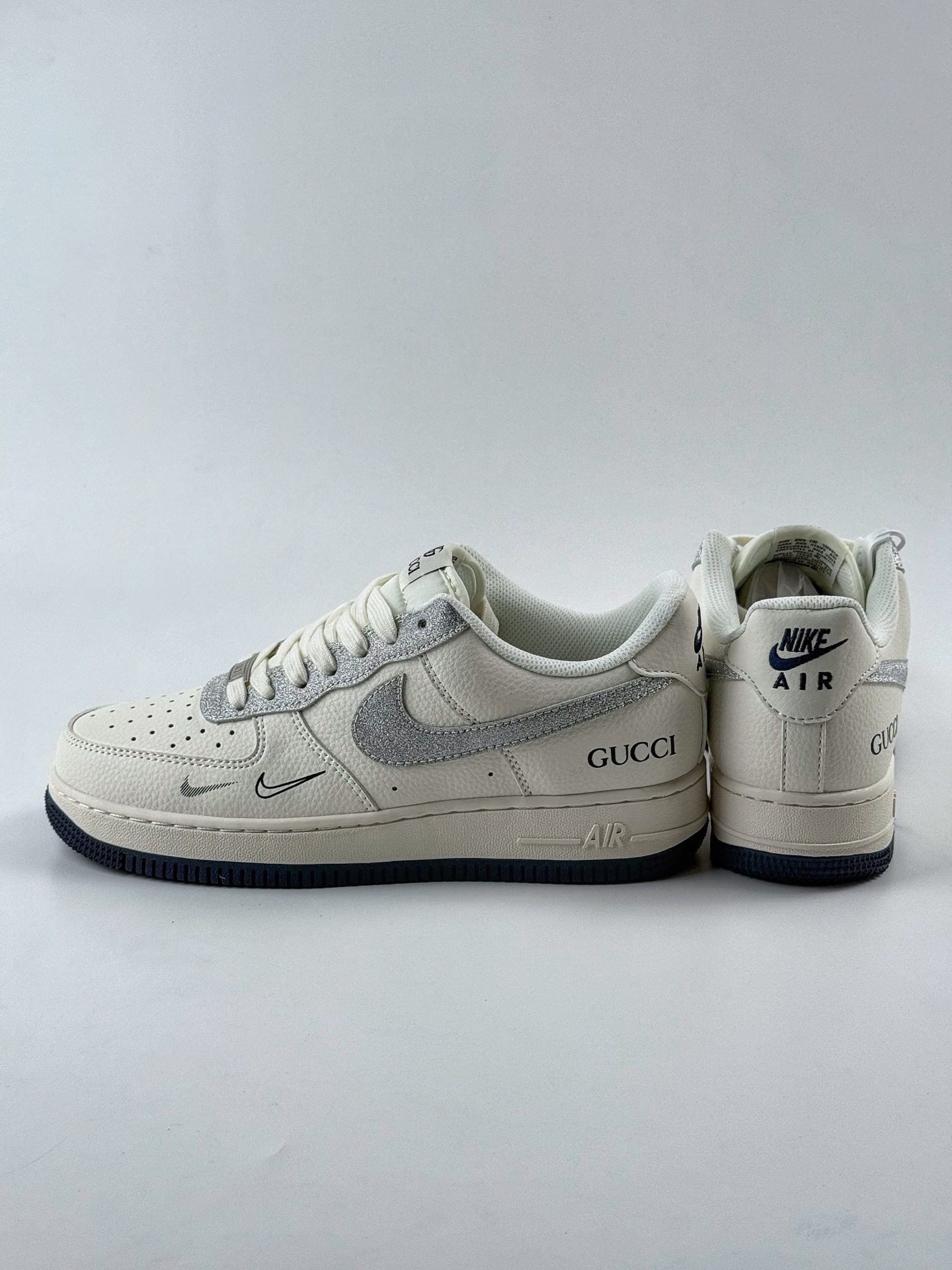 Nike Air Force 1 Low 07 x GUCCI 白灰双小钩 XS1958-546