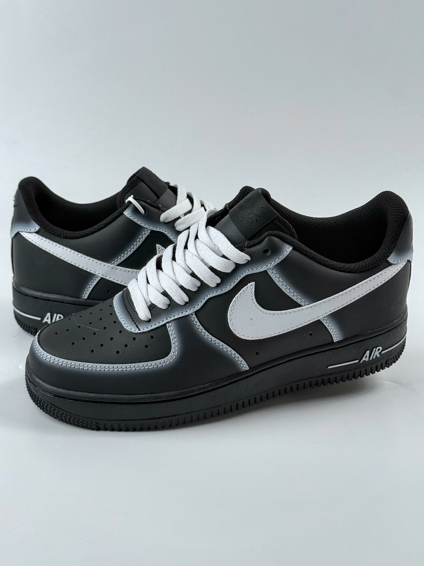 260 Nike Air Force 1 Low 07 暗夜幽灵 Vlad 神秘 黑白 DD8959-001
