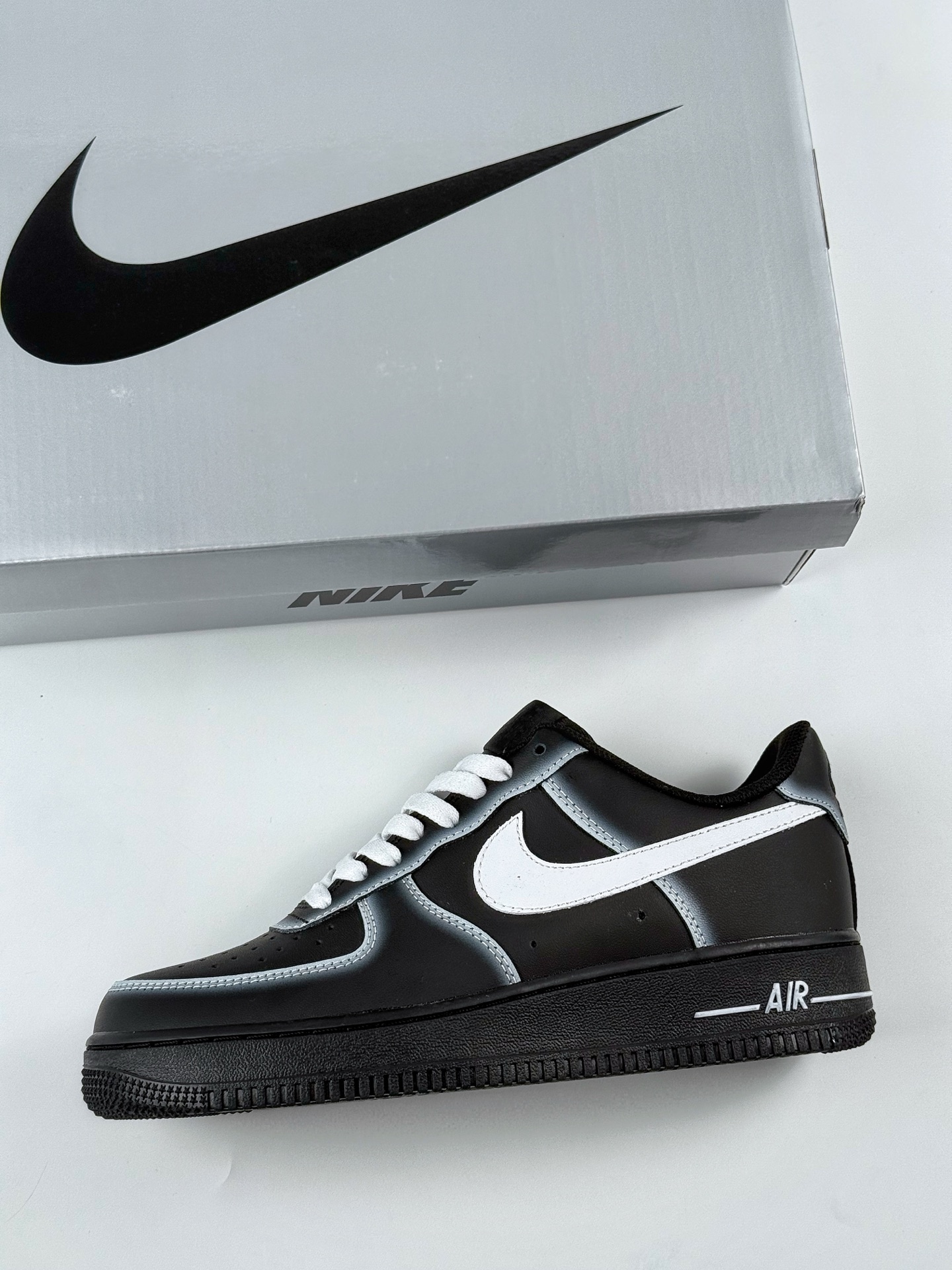 260 Nike Air Force 1 Low 07 暗夜幽灵 Vlad 神秘 黑白 DD8959-001