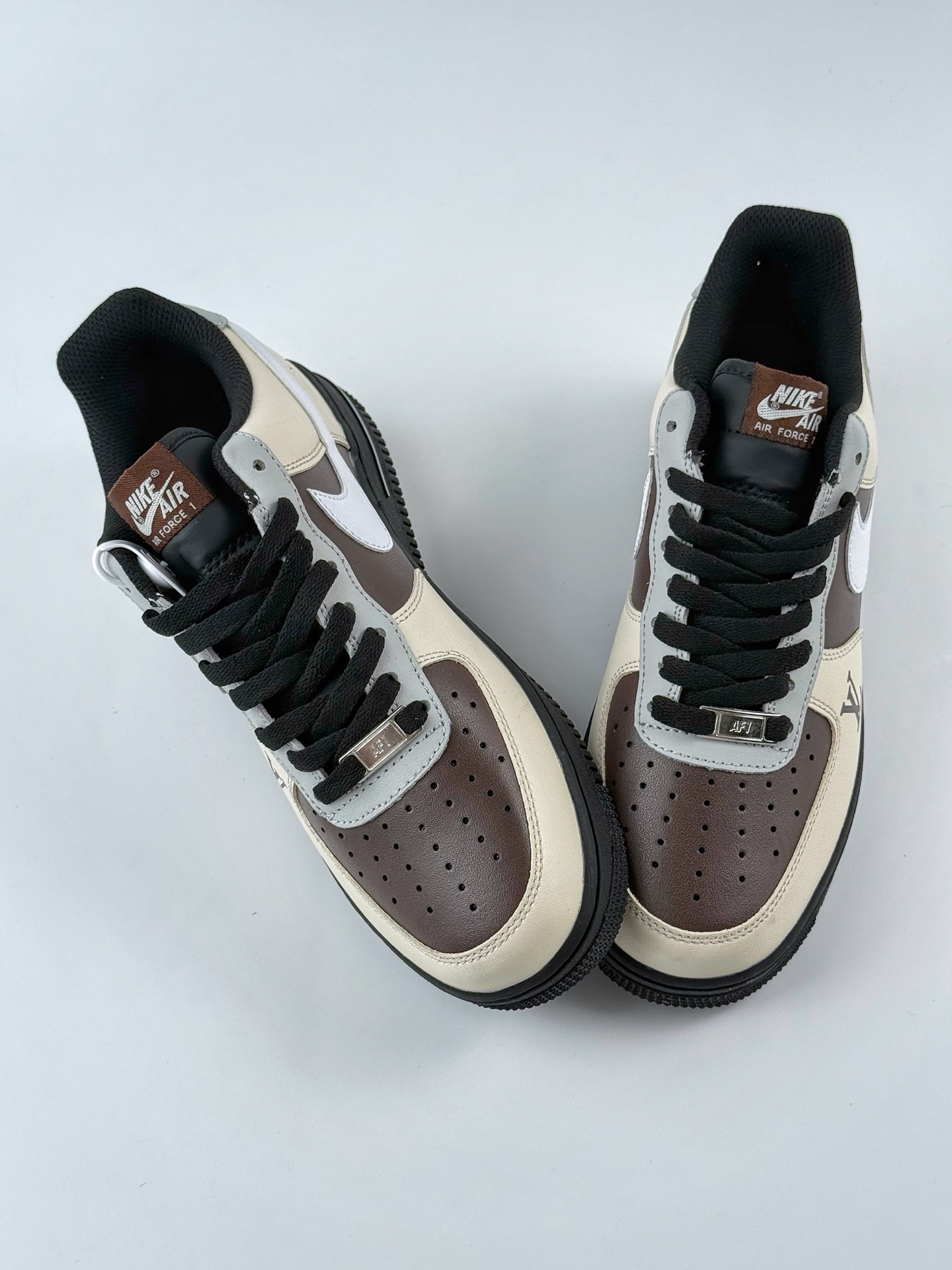 Nike Air Force 1 Low 07 x Louis Vuitton 米棕黑 808788-625