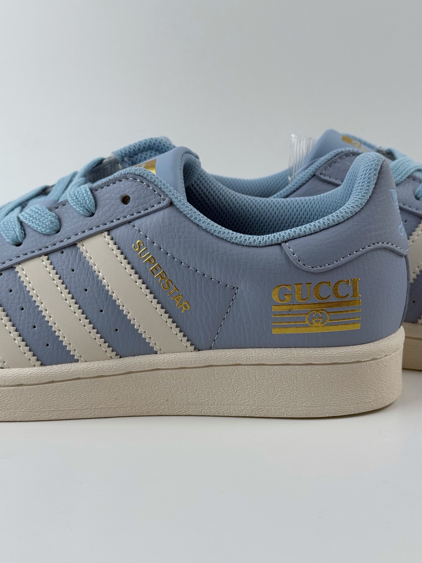 AD Originals Superstar x GUCCI 蓝白 HD2210
