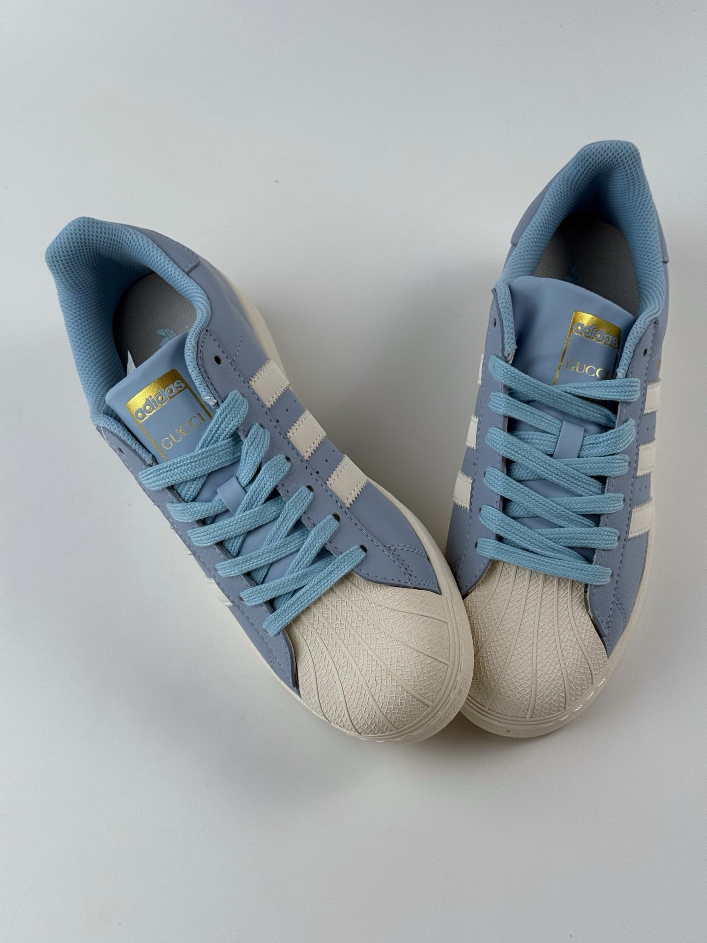 AD Originals Superstar x GUCCI 蓝白 HD2210