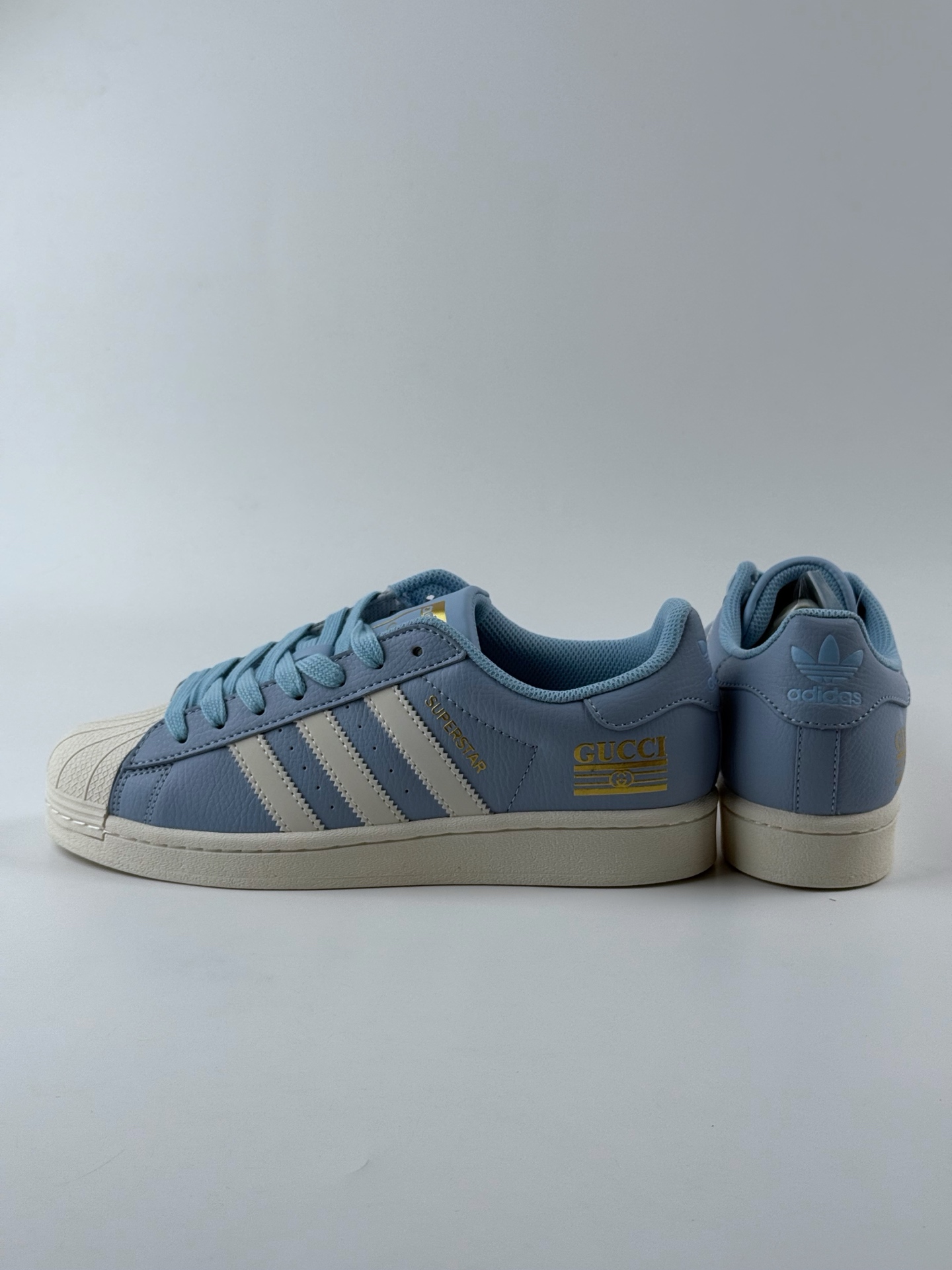 AD Originals Superstar x GUCCI 蓝白 HD2210
