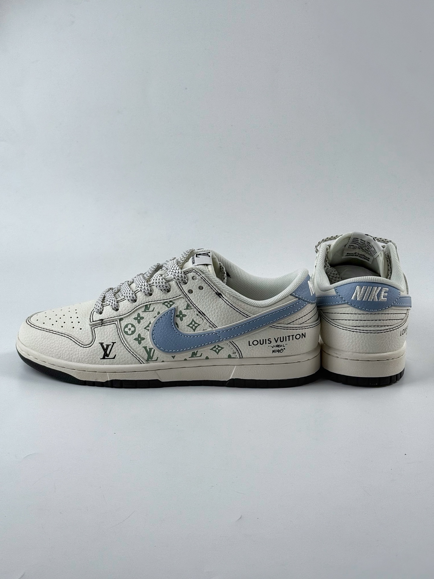 280 Nike SB Dunk Low x Louis Vuitton 白蓝满天星 XX3168-143