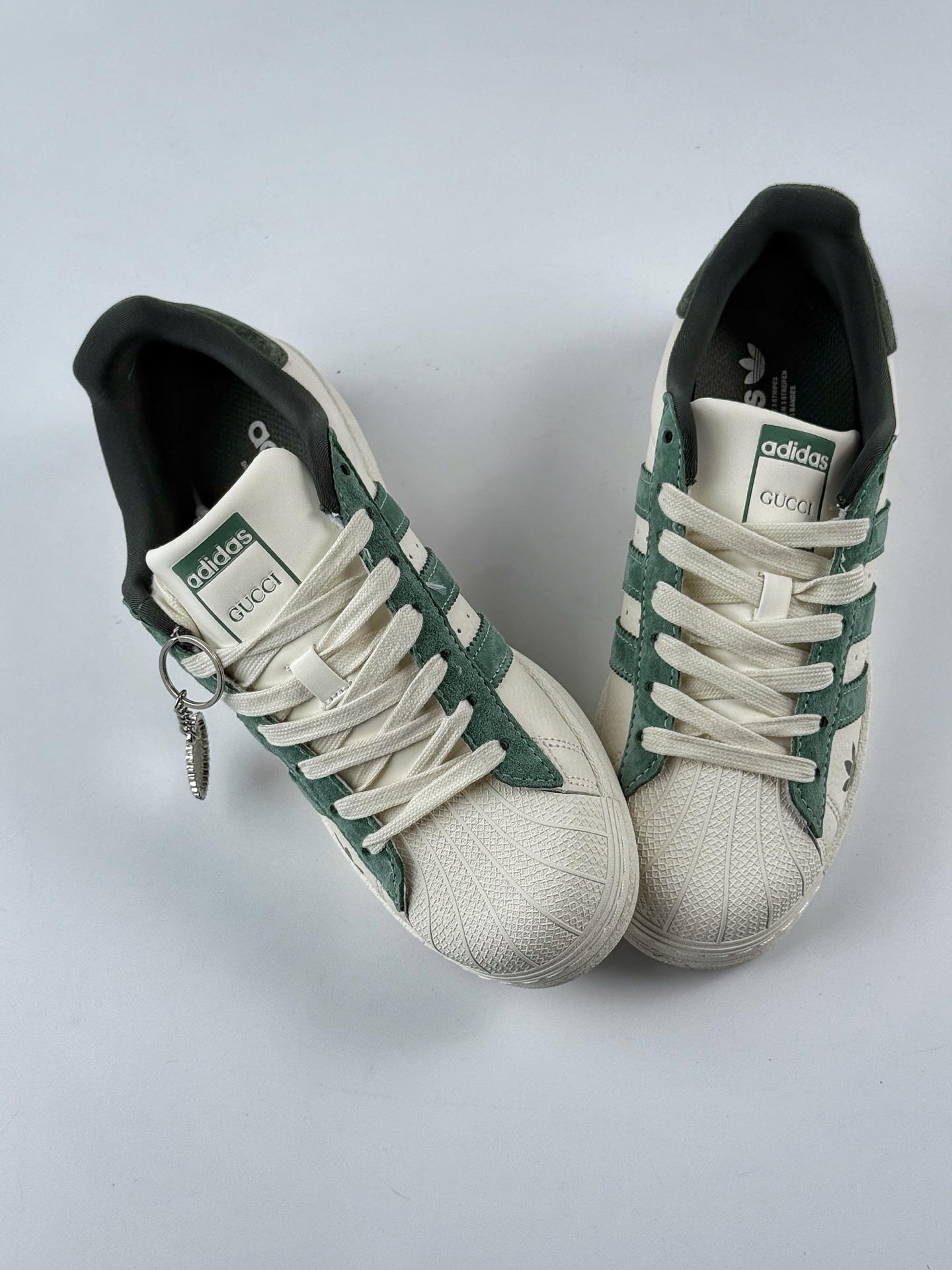 AD Originals Superstar x GUCCI 白绿 XS0001