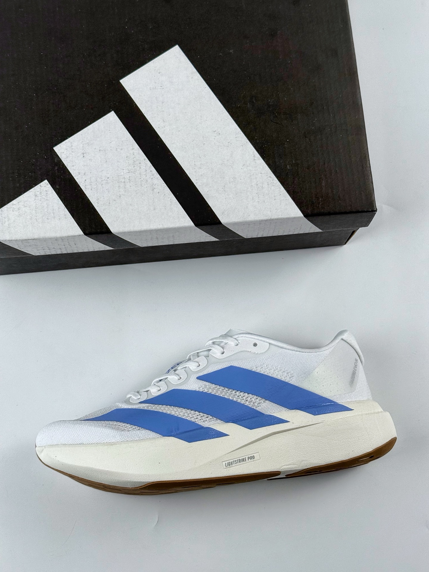 Ad Adizero Evo SL 轻盈跑鞋 耐磨减震专业跑步鞋 JS4454