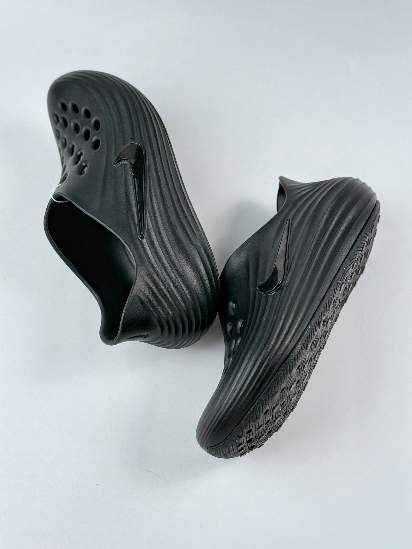 120 Nike ReactX Rejuven8 Light Orewood Brown 舒适百搭 NK洞洞鞋 黑色 官方 HV5060-001