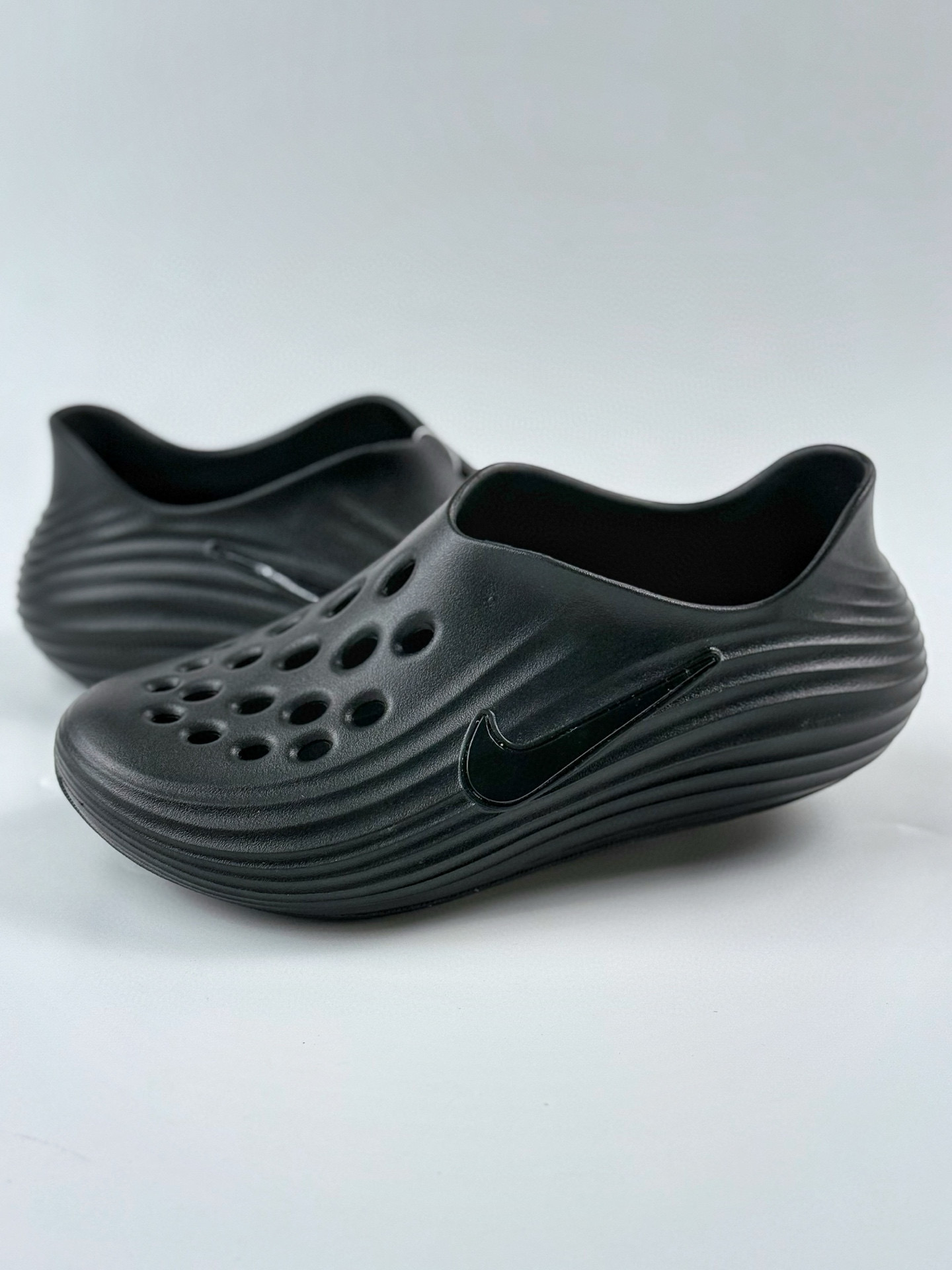 120 Nike ReactX Rejuven8 Light Orewood Brown 舒适百搭 NK洞洞鞋 黑色 官方 HV5060-001