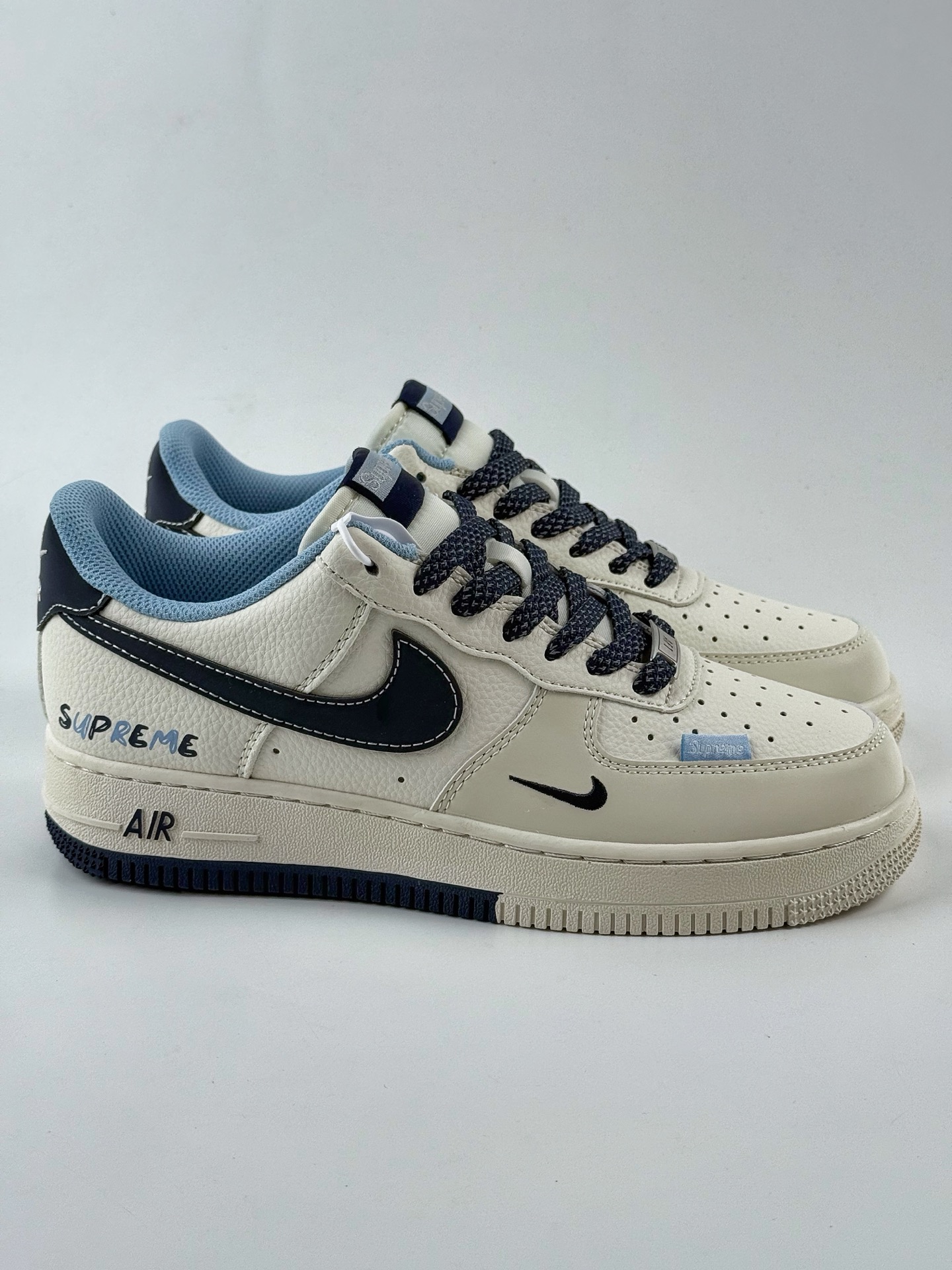 Nike Air Force 1 Low 07 x Supreme 白蓝小钩满天星 XS1958-565