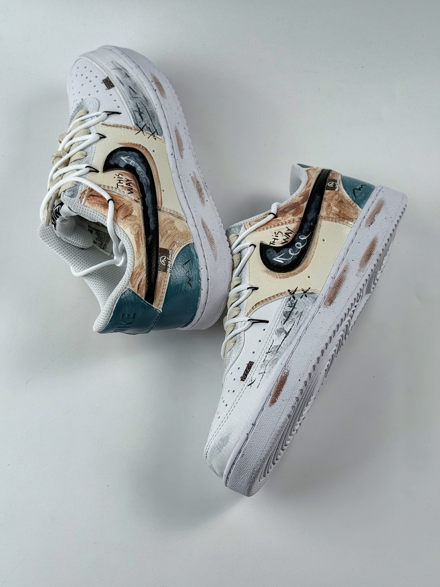 Nike Court Vision Low 1 P.M.S 向前 蓝白色 休闲运动板鞋 DH2987-216