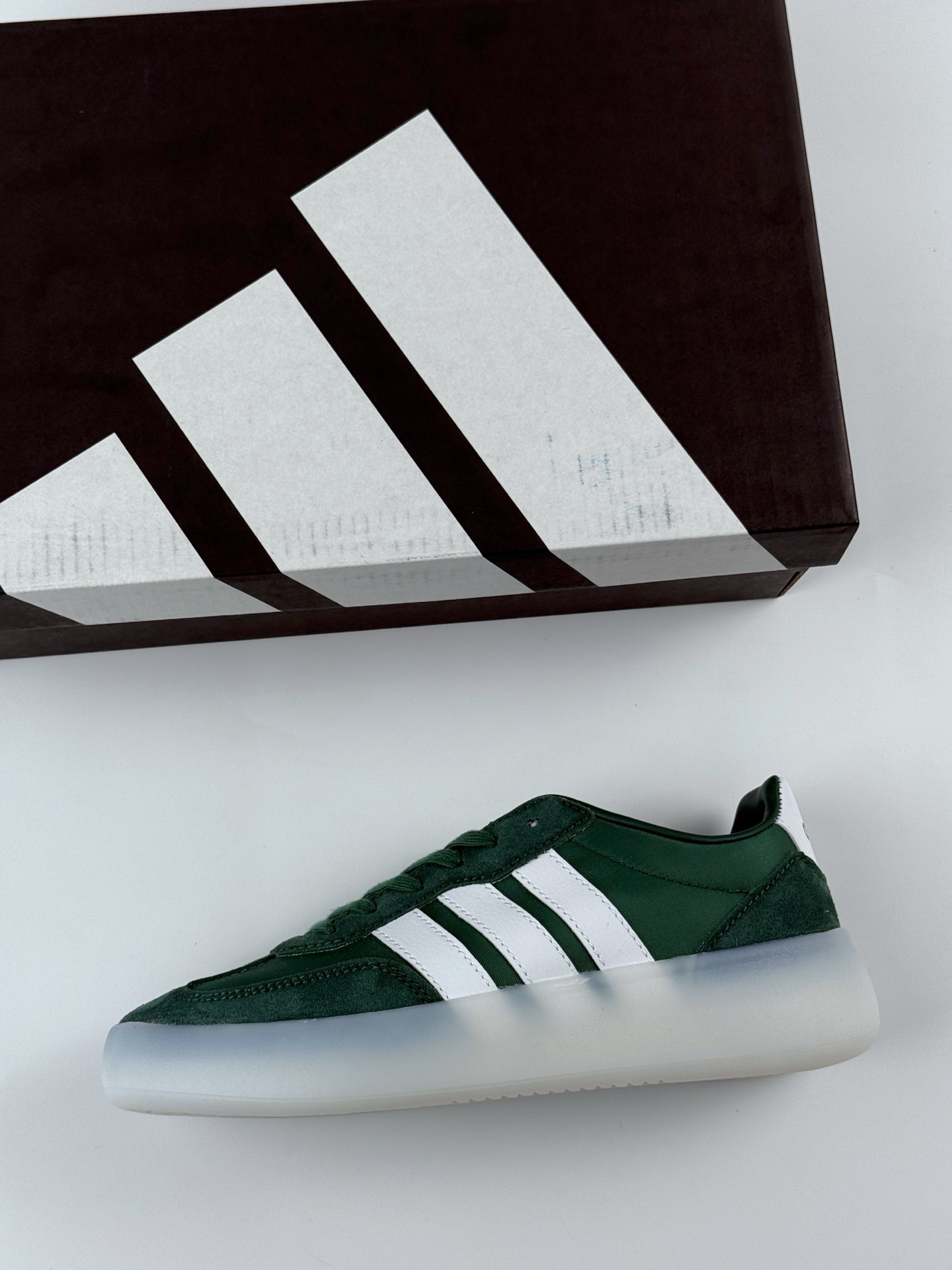 adidas BARREDA DECODE 果冻T头鞋 板鞋德训鞋男女阿迪达斯轻运动鞋 官方 JI2318