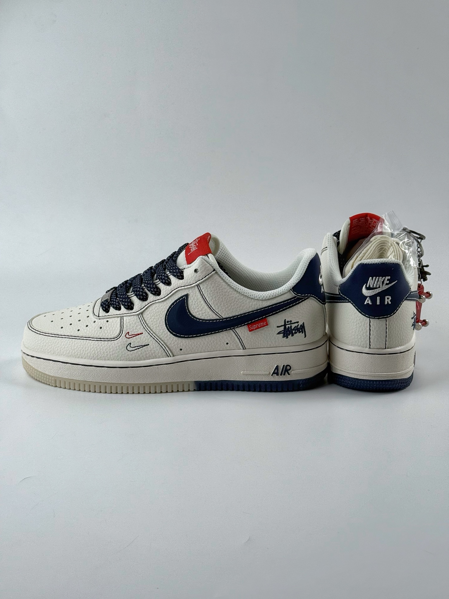 Nike Air Force 1 Low 07 x Stussy 白蓝红双小钩满天星 HH7518-072