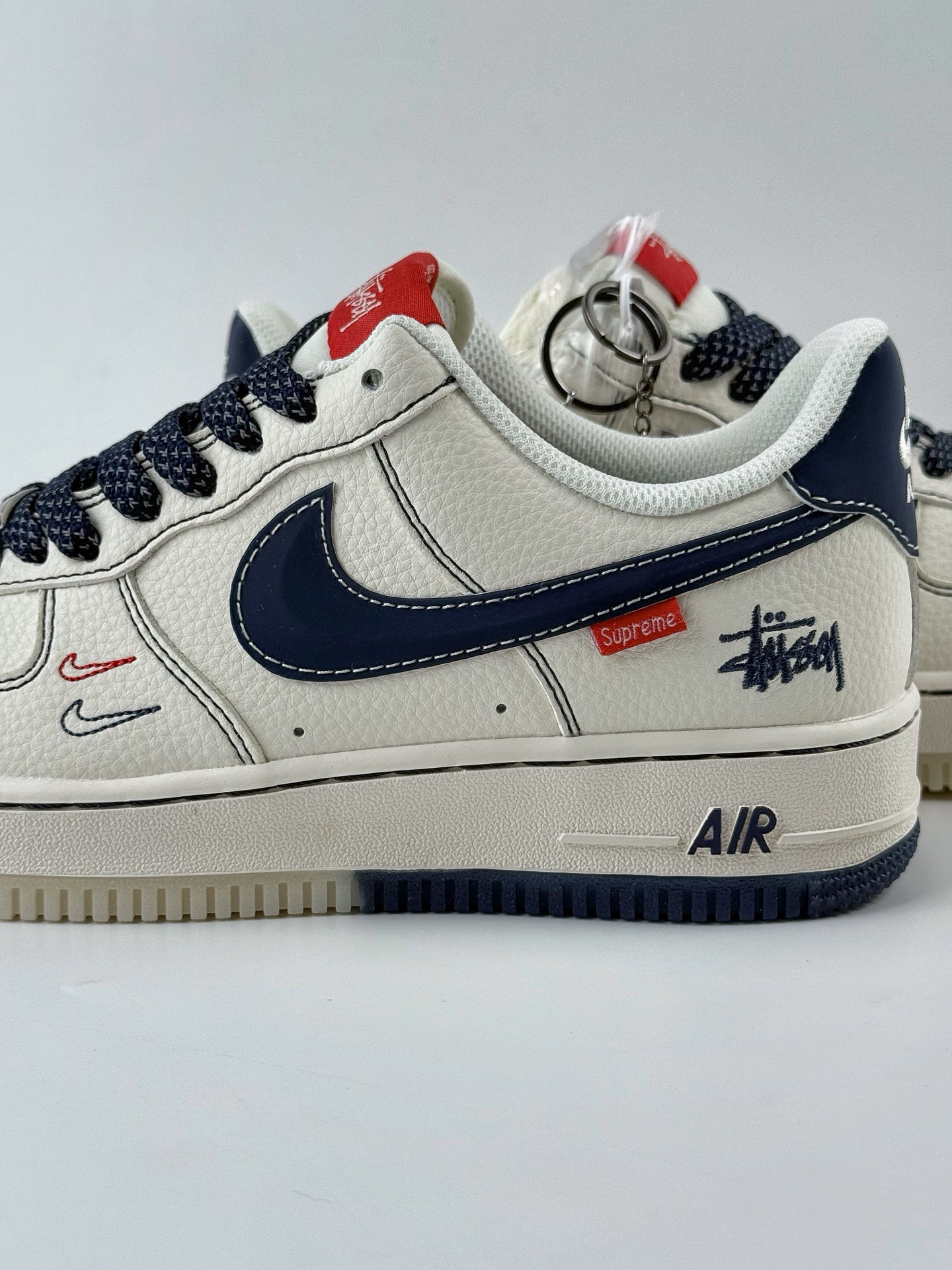 Nike Air Force 1 Low 07 x Stussy 白蓝红双小钩满天星 HH7518-072