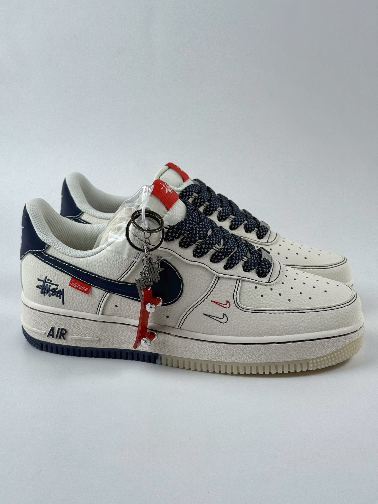 Nike Air Force 1 Low 07 x Stussy 白蓝红双小钩满天星 HH7518-072