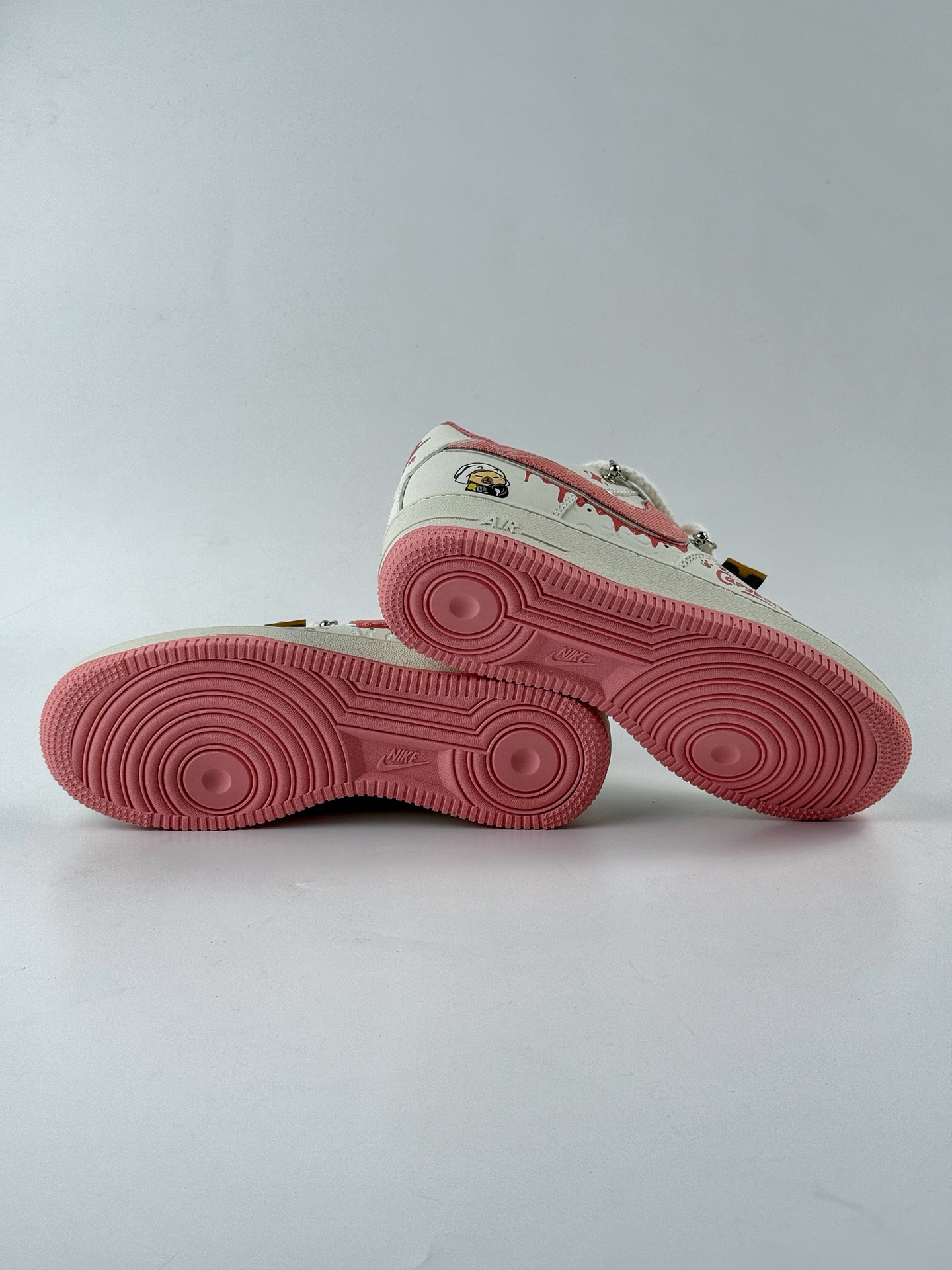 260 Nike Air Force 1 Low 07 白粉麻绳绑带 LV0506-880