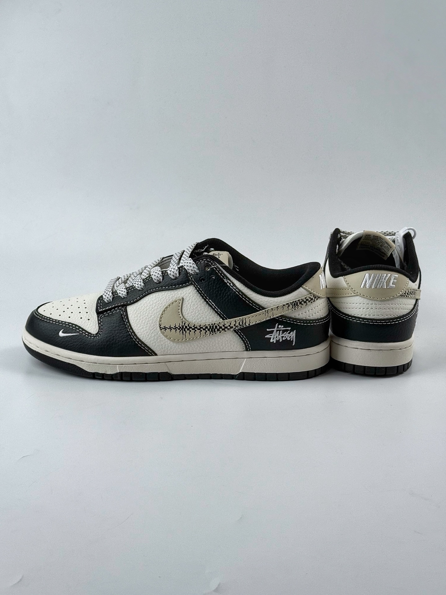 Nike SB Dunk Low x Stussy 黑白小钩满天星 ZH2598-271