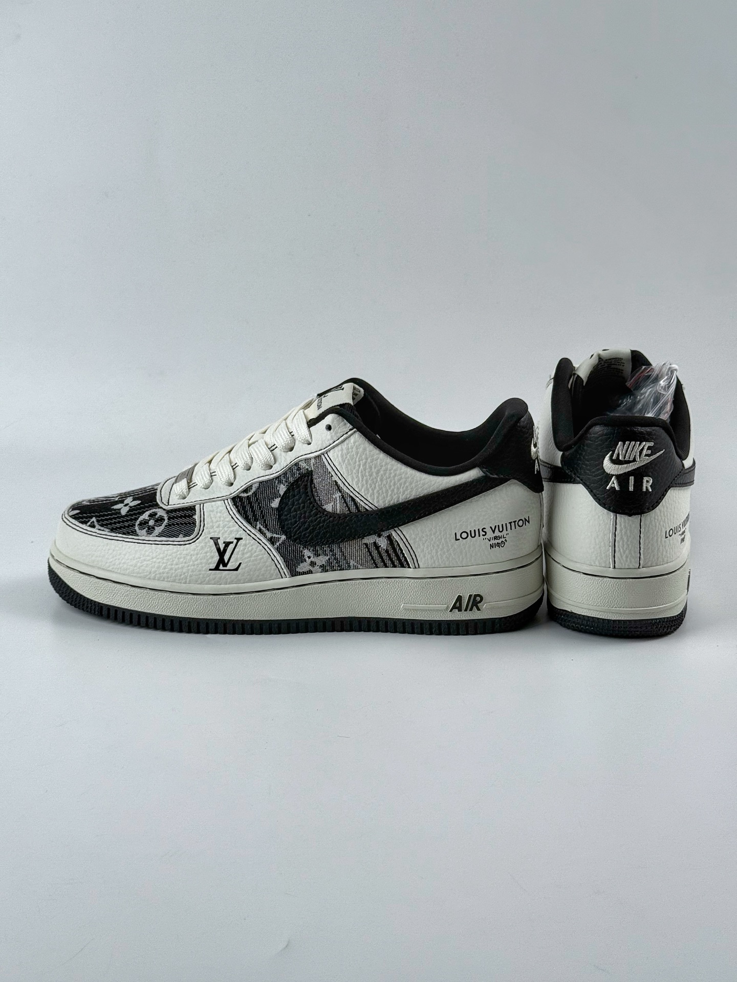 240 Nike Air Force 1 Low 07 x Louis Vuitton 白黑 BZ6808-103