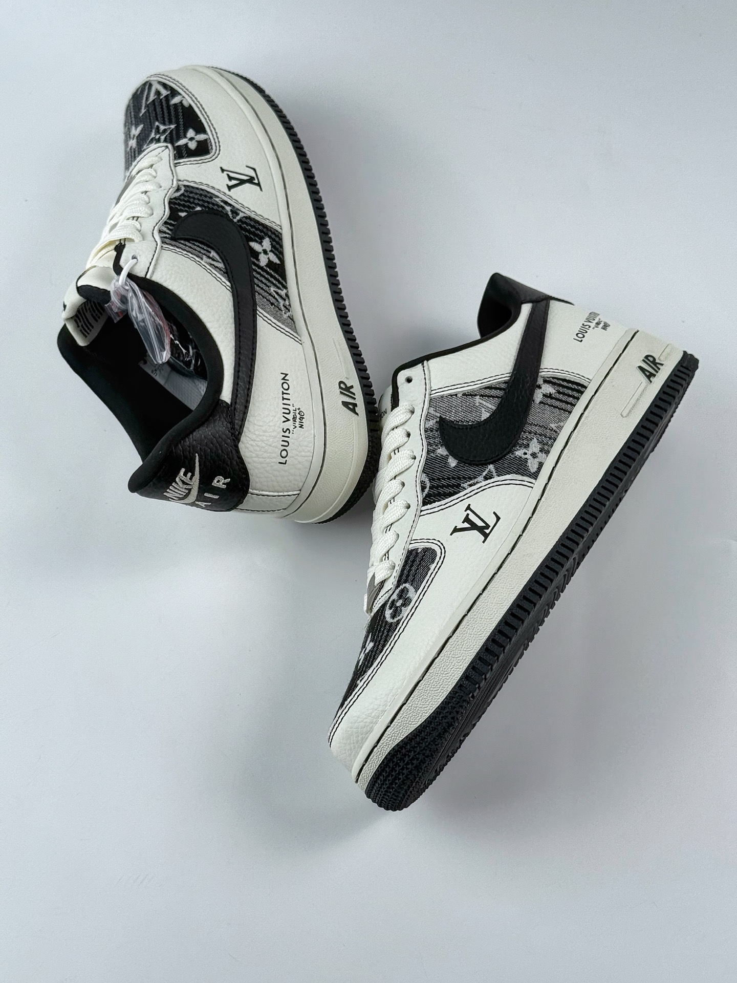 240 Nike Air Force 1 Low 07 x Louis Vuitton 白黑 BZ6808-103