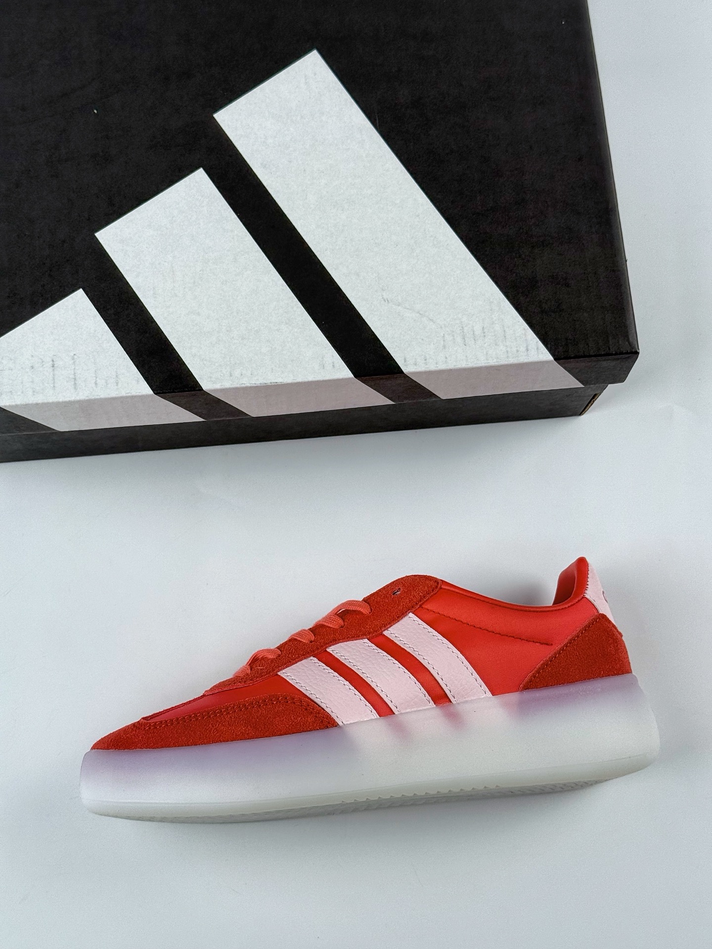 adidas BARREDA DECODE 果冻T头鞋 板鞋德训鞋男女阿迪达斯轻运动鞋 JP9669