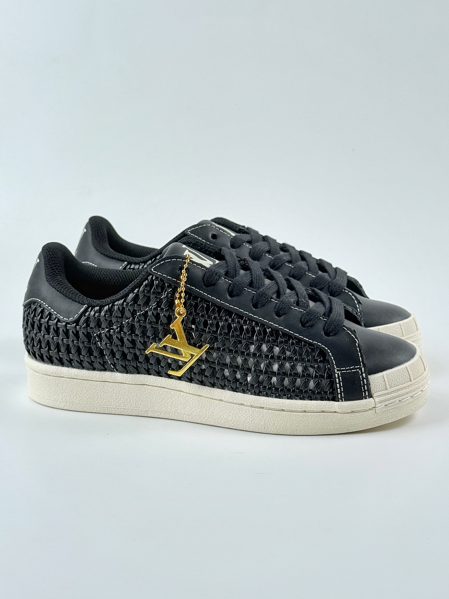 AD Originals Superstar x Louis Vuitton 黑 IE8878