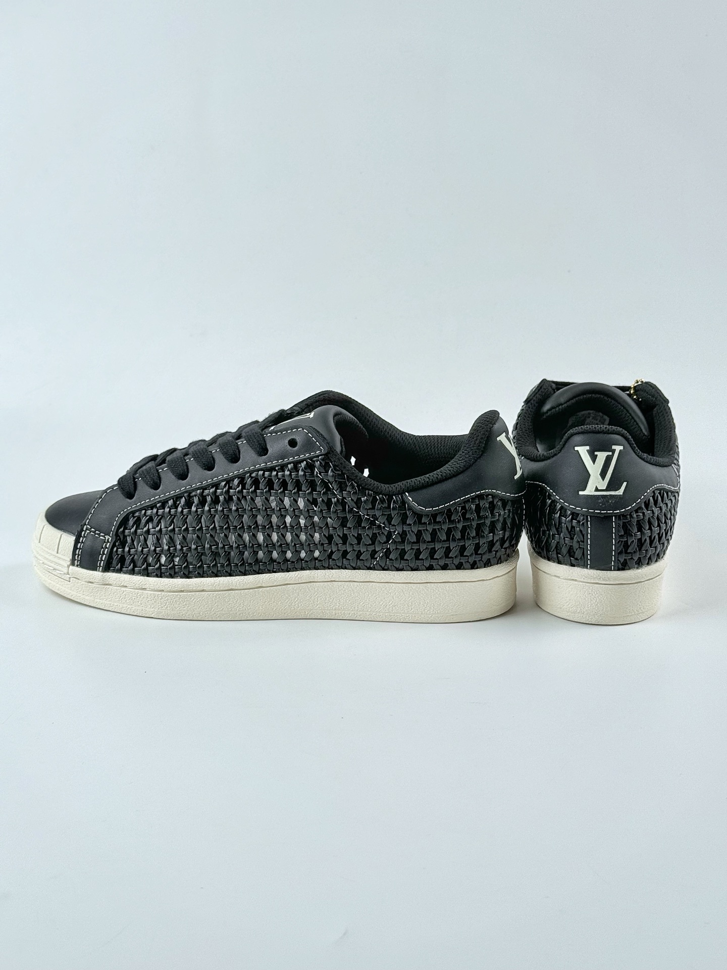 AD Originals Superstar x Louis Vuitton 黑 IE8878