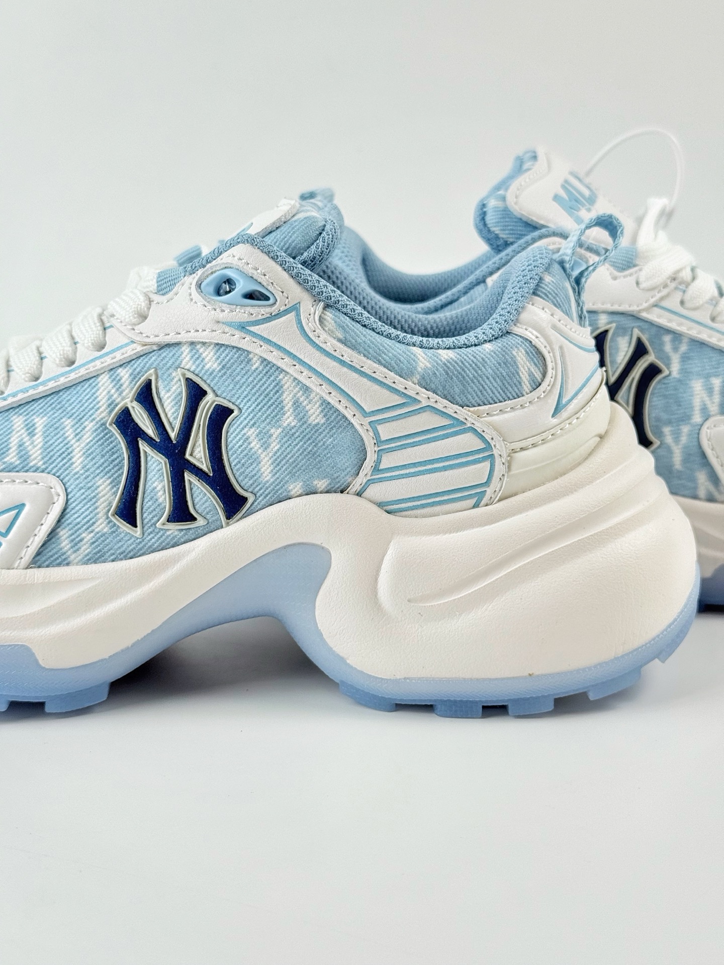 NY美国榄球洋基队 x MLB Chunky Runner Basic 厚底老爹厚底休闲运动慢跑鞋 3ASHW065N