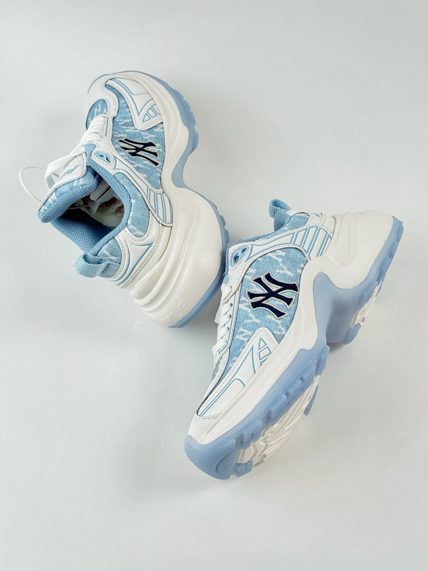 NY美国榄球洋基队 x MLB Chunky Runner Basic 厚底老爹厚底休闲运动慢跑鞋 3ASHW065N