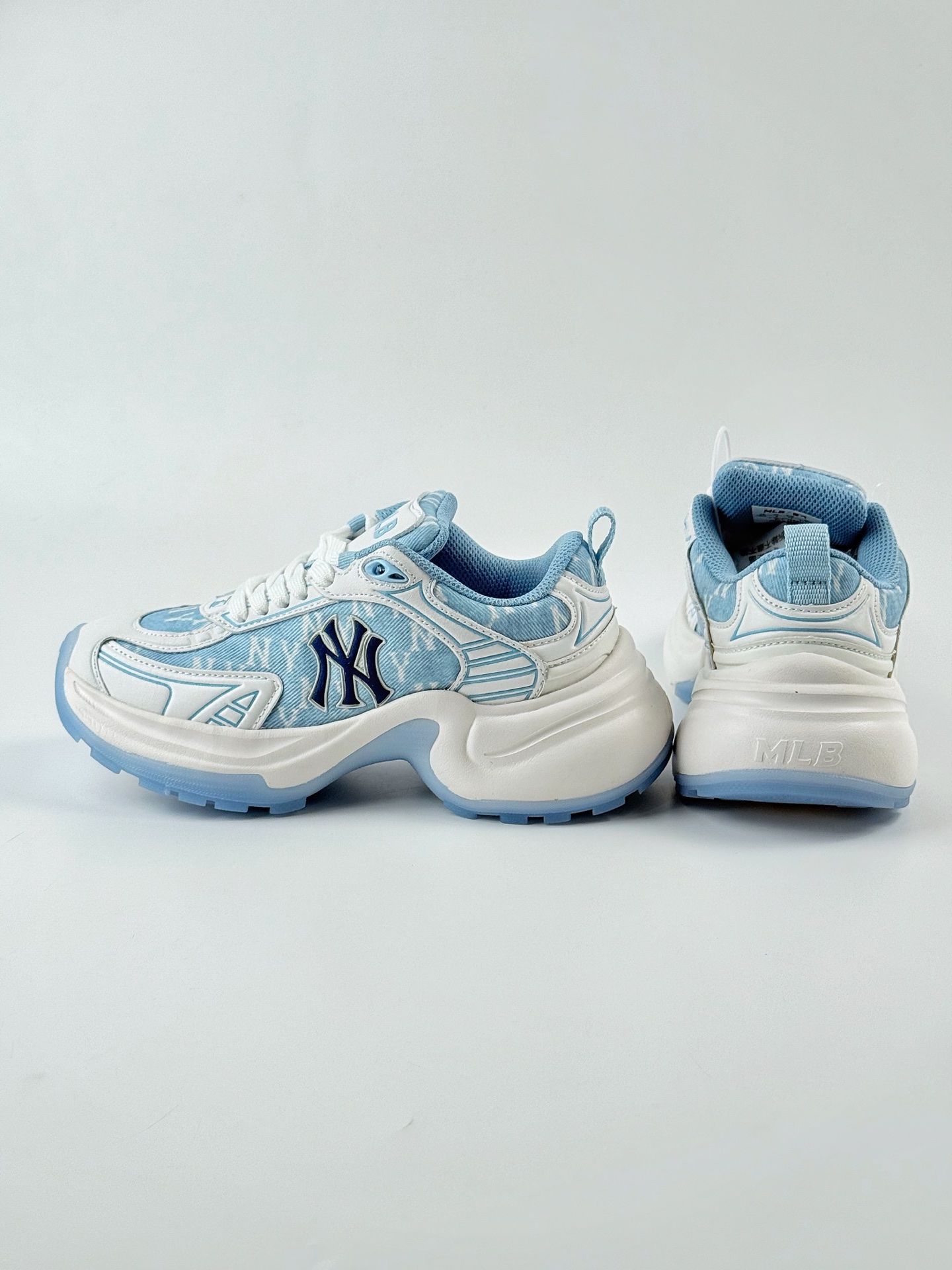 NY美国榄球洋基队 x MLB Chunky Runner Basic 厚底老爹厚底休闲运动慢跑鞋 3ASHW065N