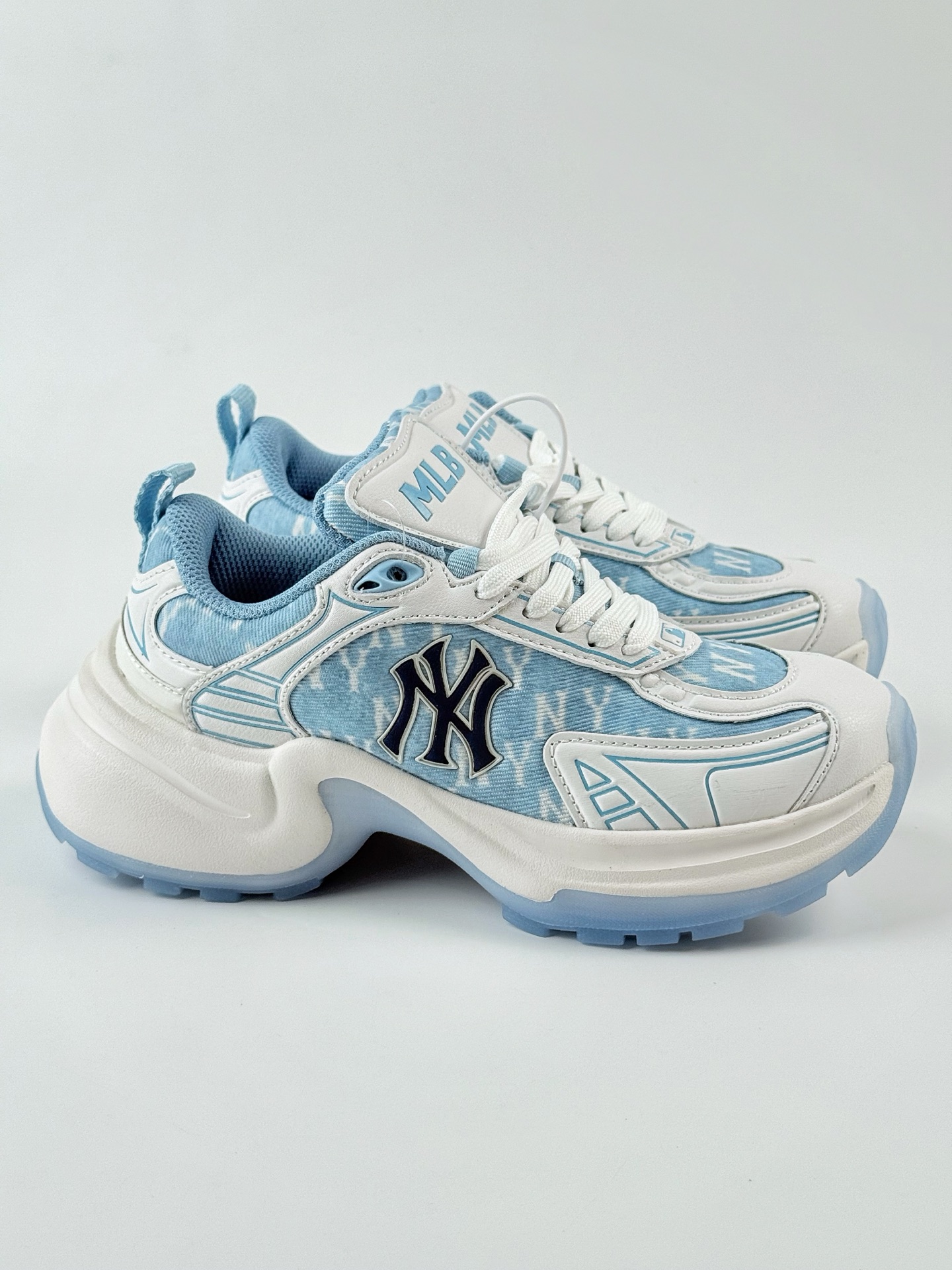 NY美国榄球洋基队 x MLB Chunky Runner Basic 厚底老爹厚底休闲运动慢跑鞋 3ASHW065N