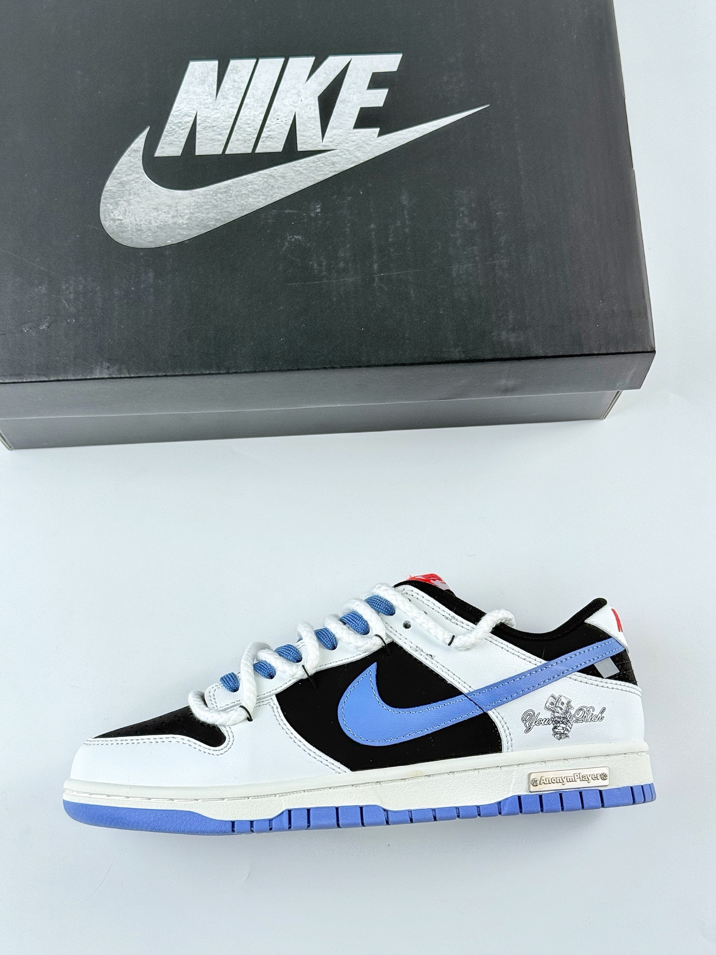 Nike SB Dunk Low 亿万少年 黑白蓝 WB0320-019