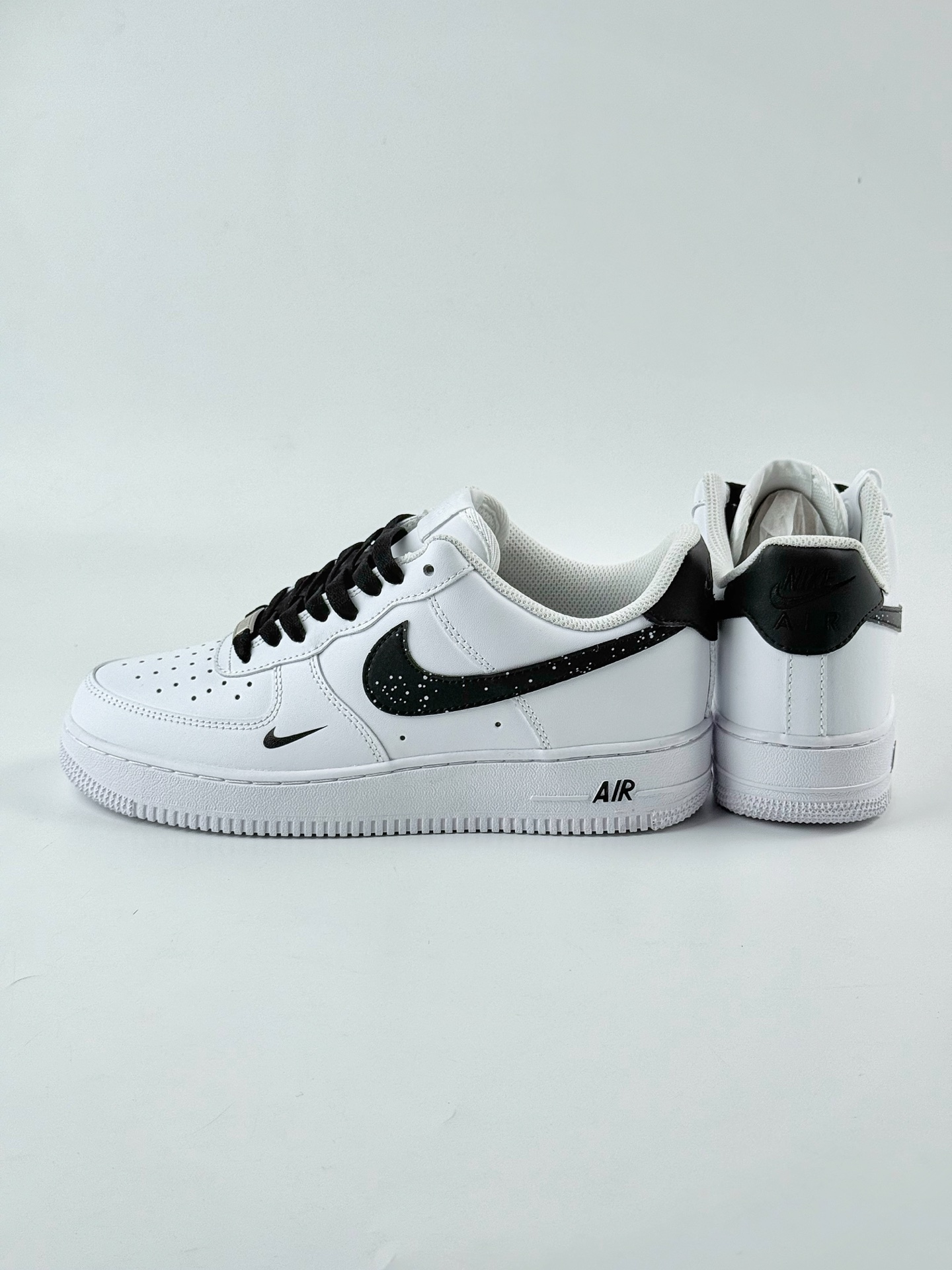 Nike Air Force 1 Low 07 白黑泼墨小钩 ZH0316-074