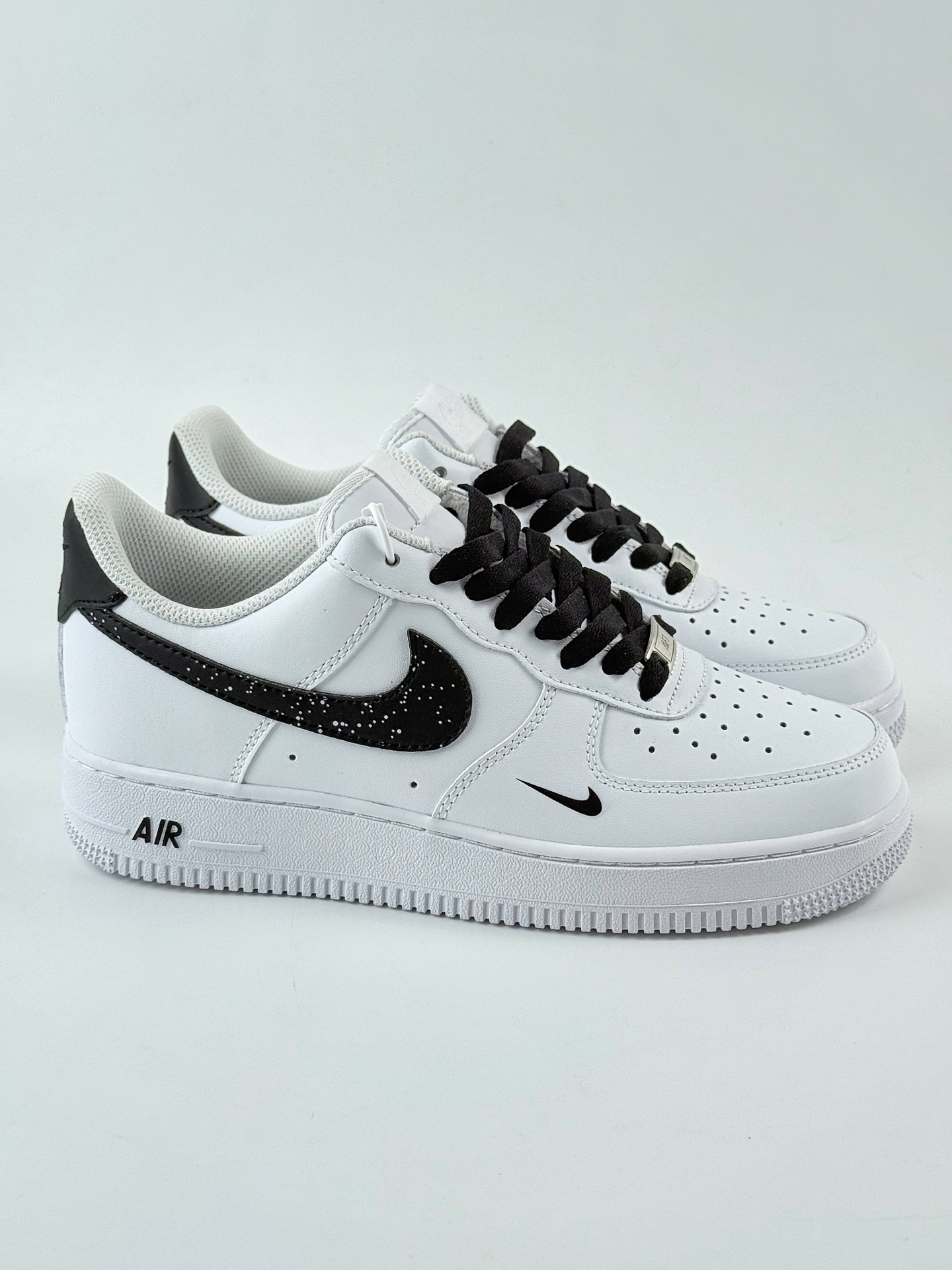 Nike Air Force 1 Low 07 白黑泼墨小钩 ZH0316-074