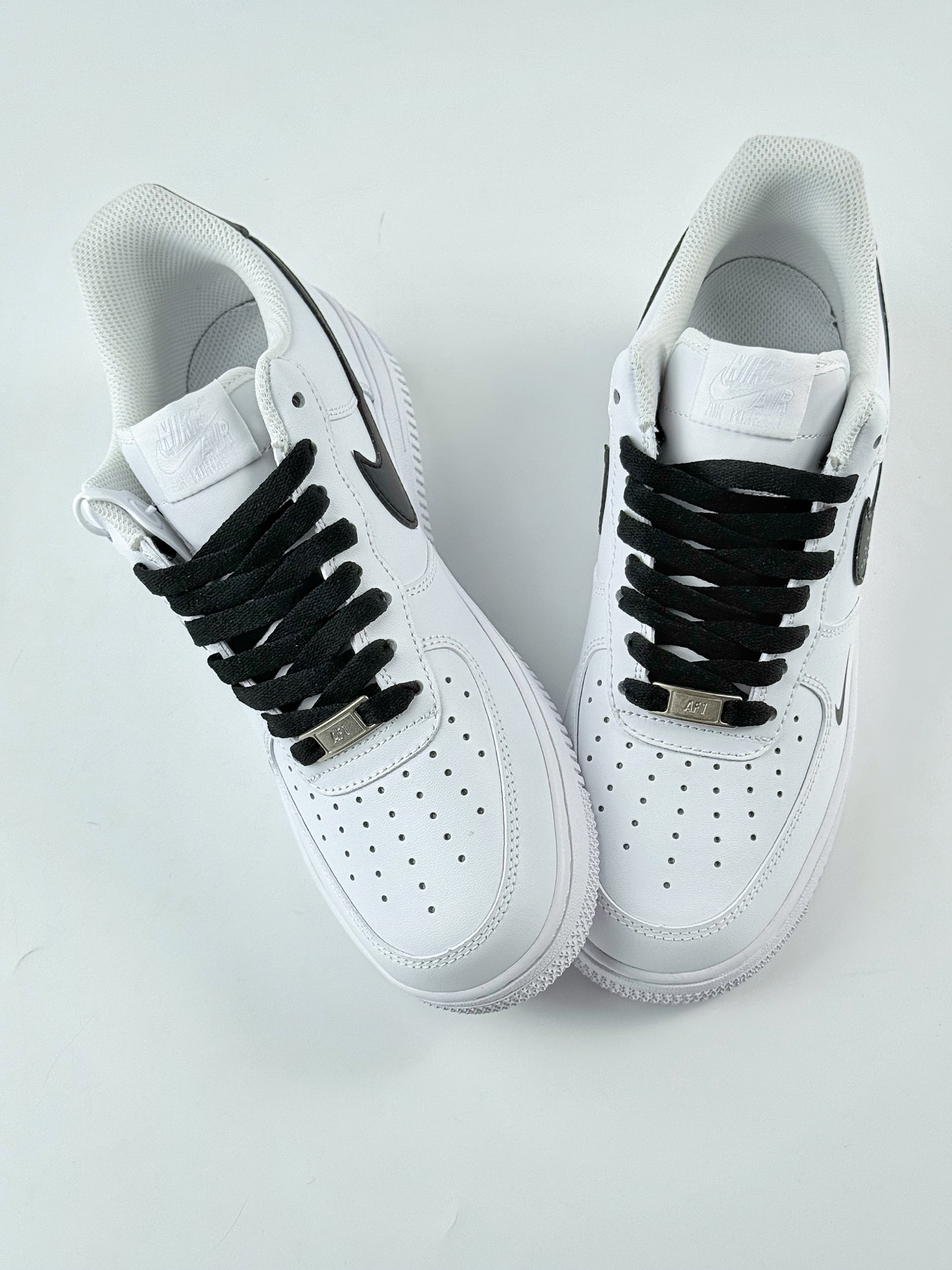 Nike Air Force 1 Low 07 白黑泼墨小钩 ZH0316-074