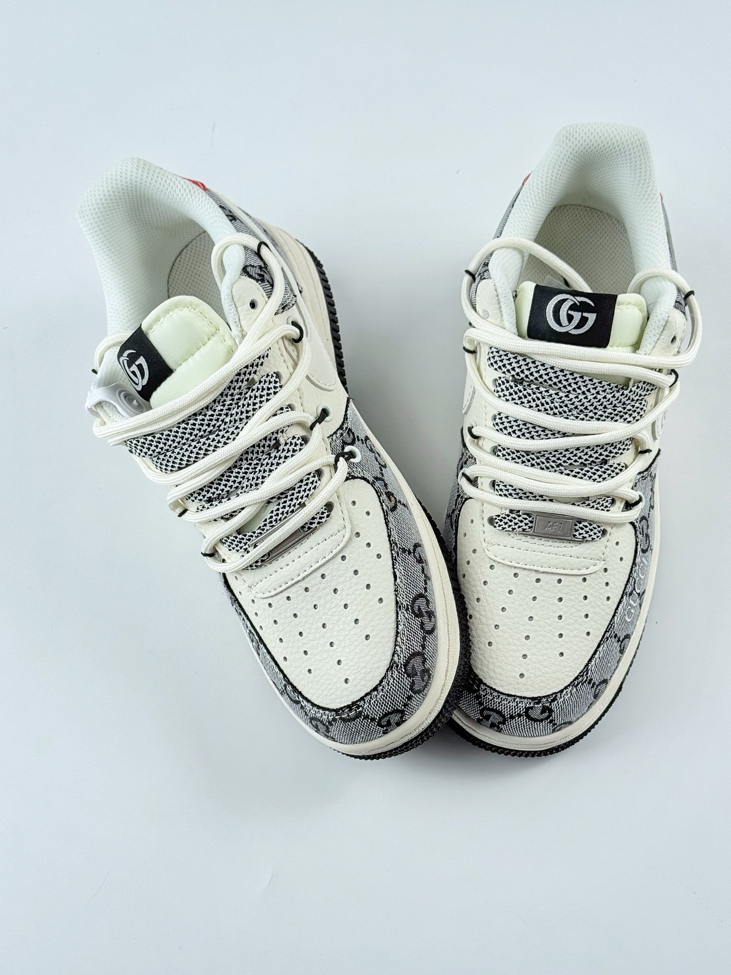 Nike Air Force 1 Low 07 x GUCCI 白黑牛仔绑带满天星 YX5066-319