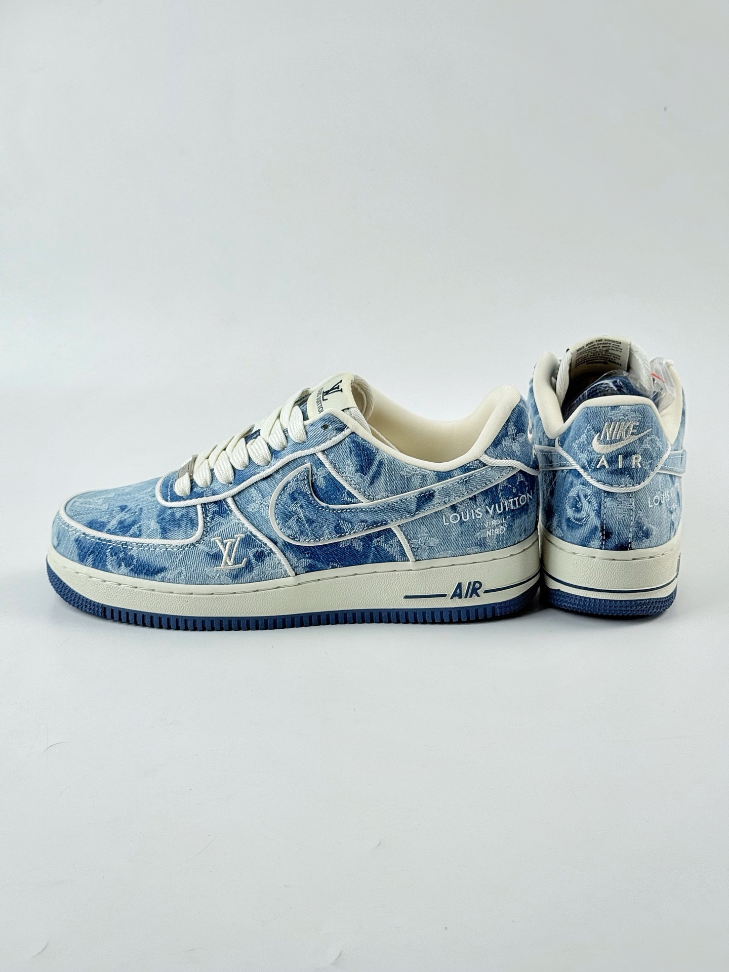 Nike Air Force 1 Low 07 x Louis Vuitton 白蓝牛仔布 SC9207-532