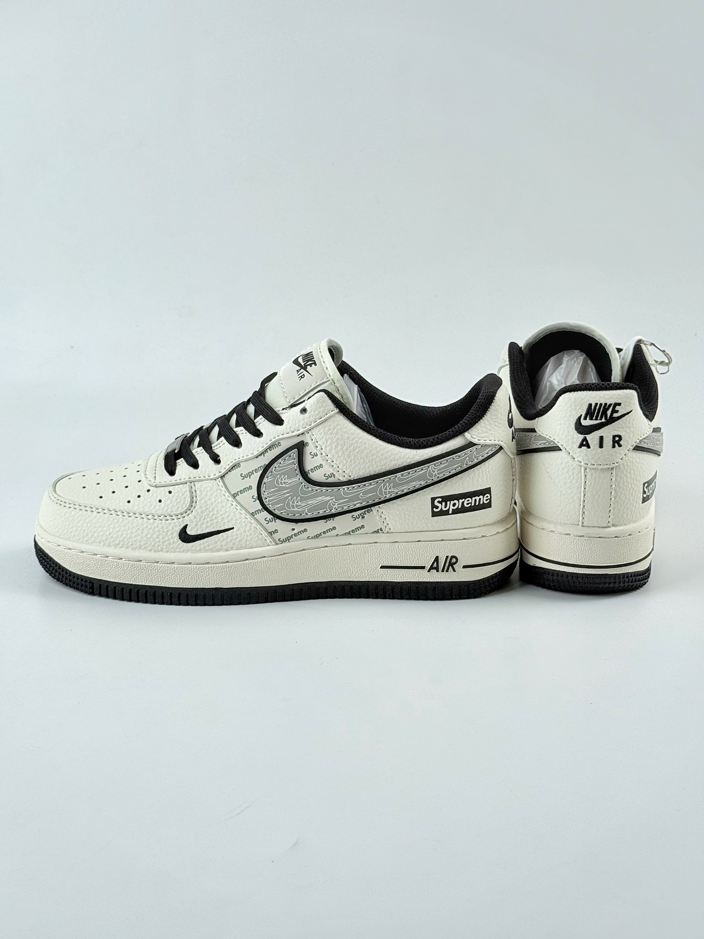 Nike Air Force 1 Low 07 x Supreme 白黑小钩 XX3168-149